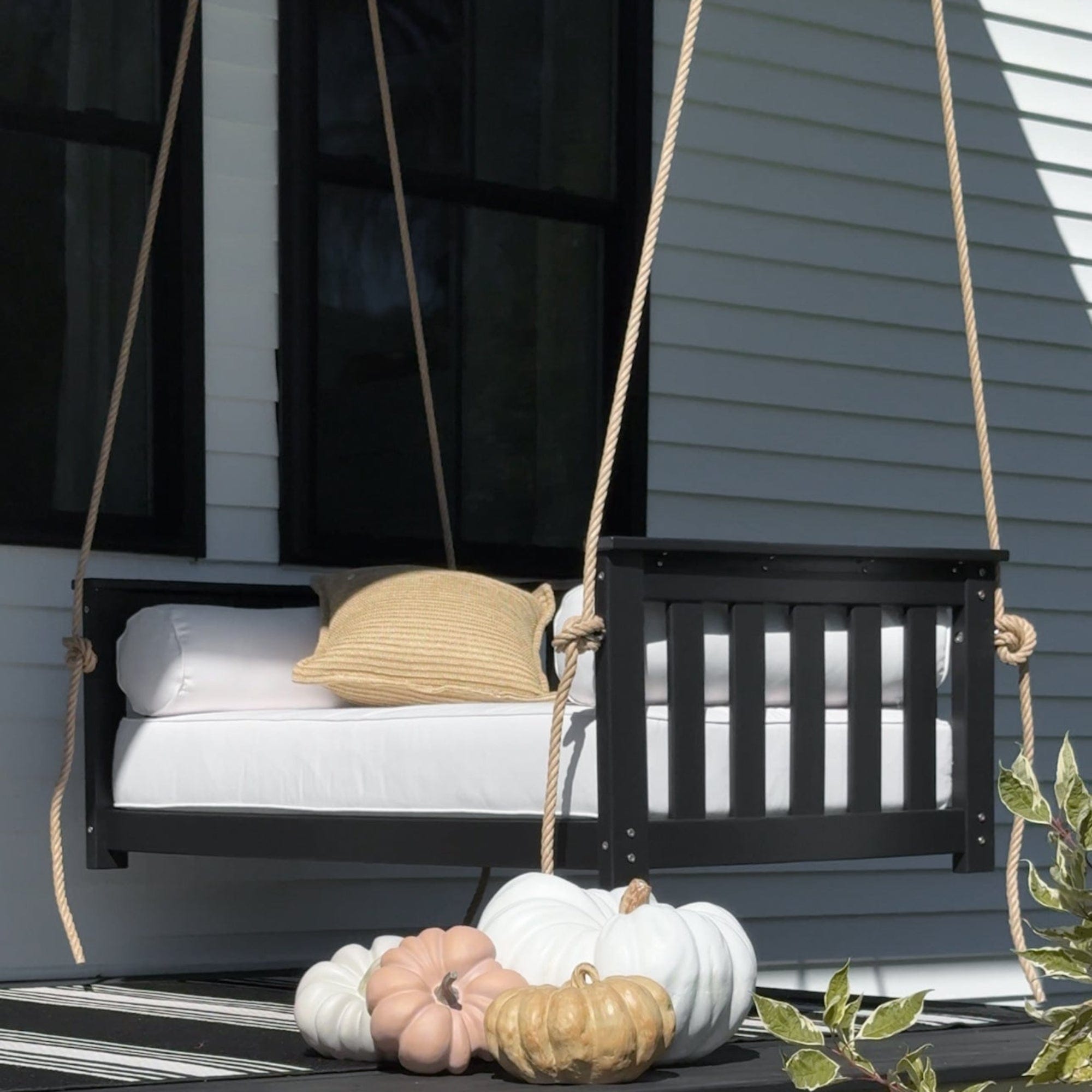 East Green Beckett Poly Composite Daybed Swing