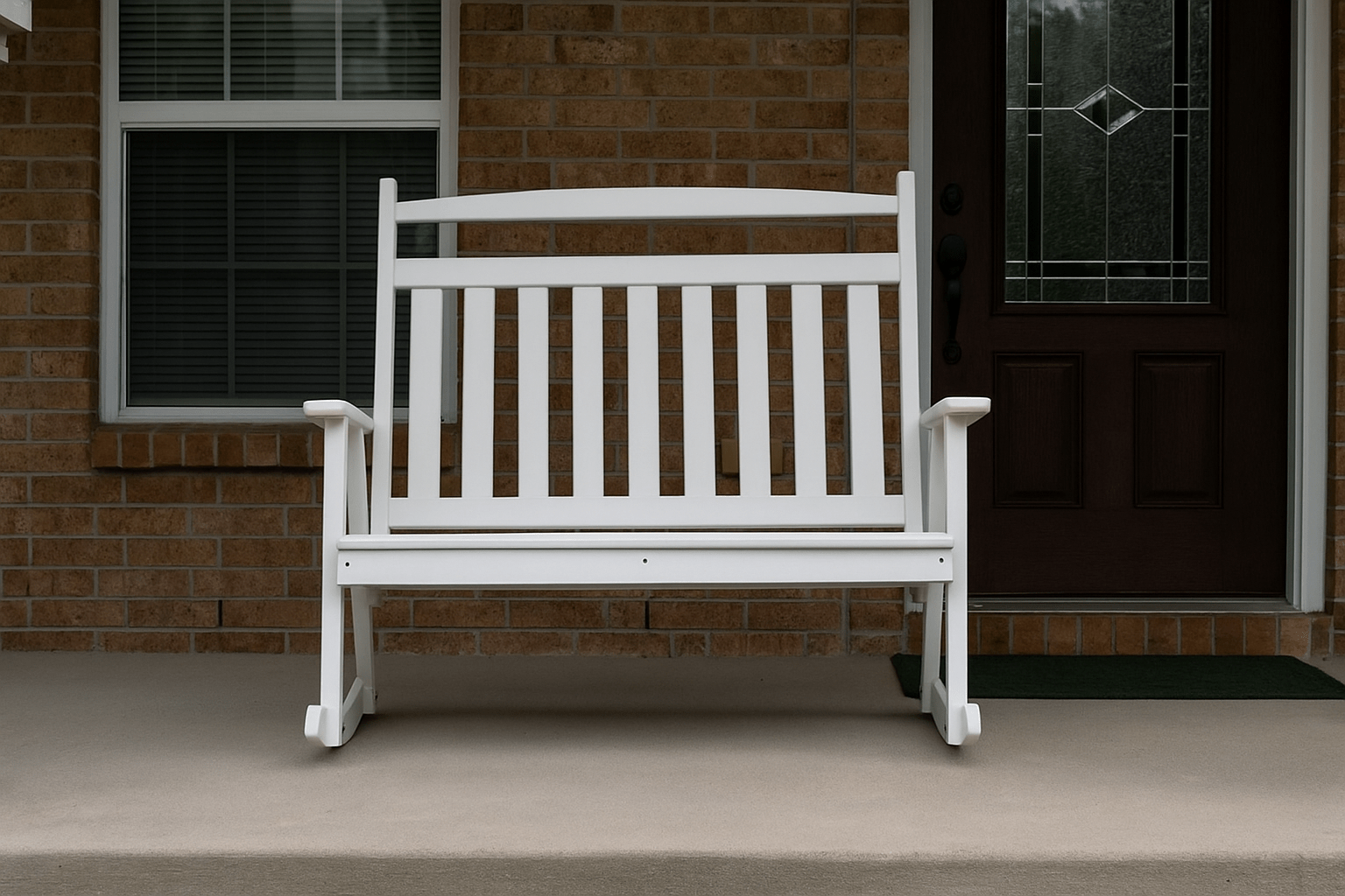 Keystone Amish Co. Poly Double Outdoor Rocker