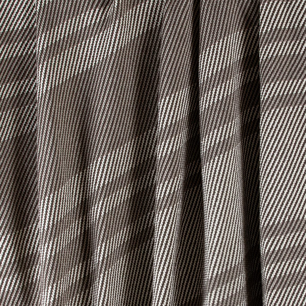 Indoor | Outdoor Sustainable Knit Throw Blanket - Poly Bengal Stripe