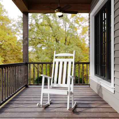 Keystone Amish Co. Classic Recycled Plastic Rocking Chair