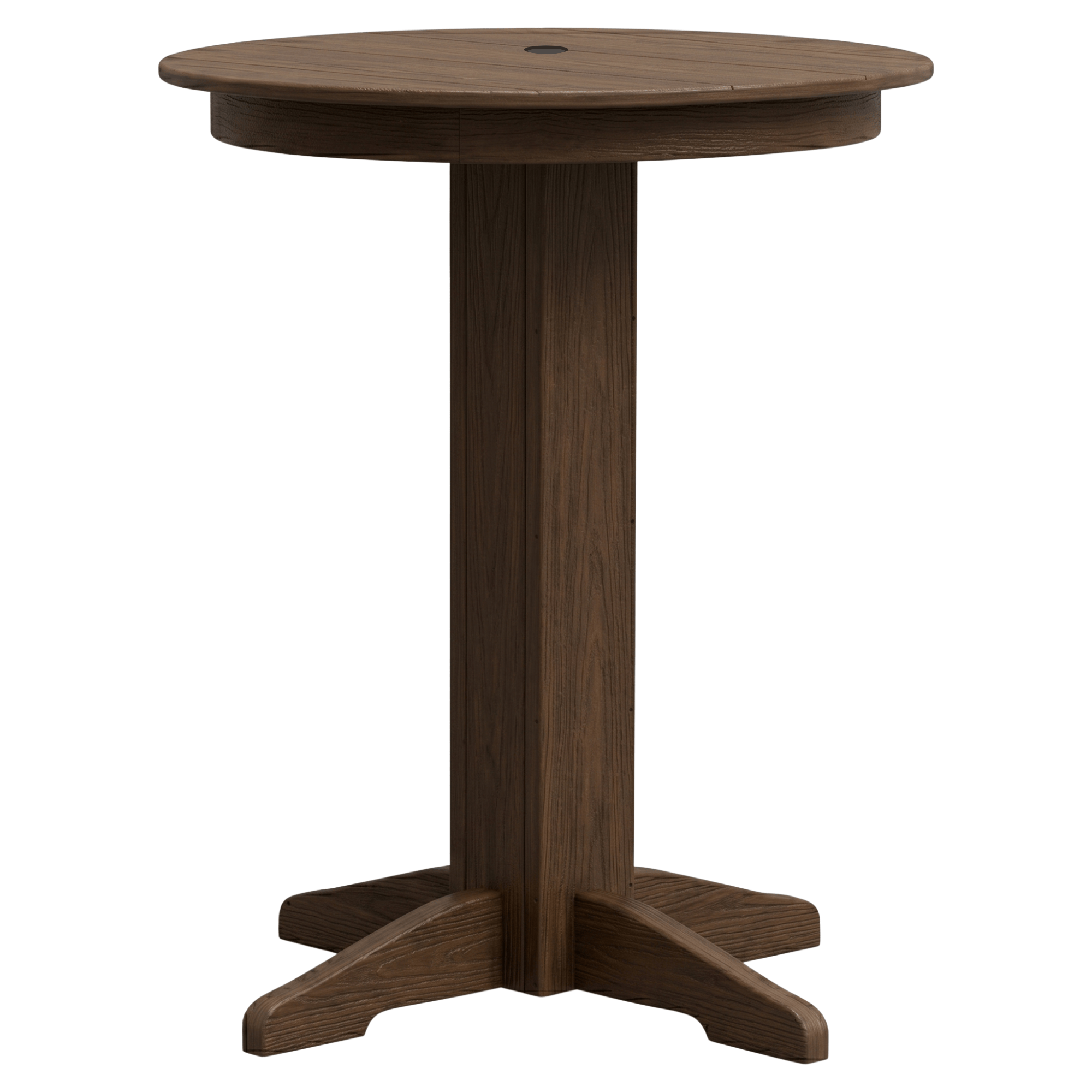 Keystone Amish Co. Poly Composite Round Outdoor Bar Height Dining Table