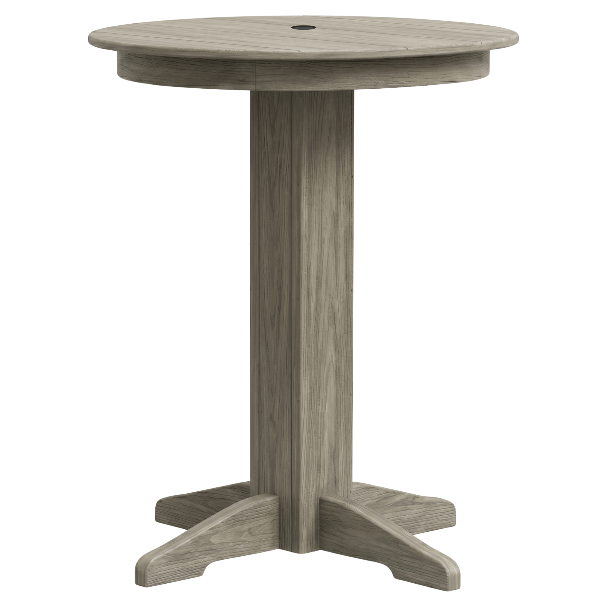 Keystone Amish Co. Poly Composite Round Outdoor Bar Height Dining Table