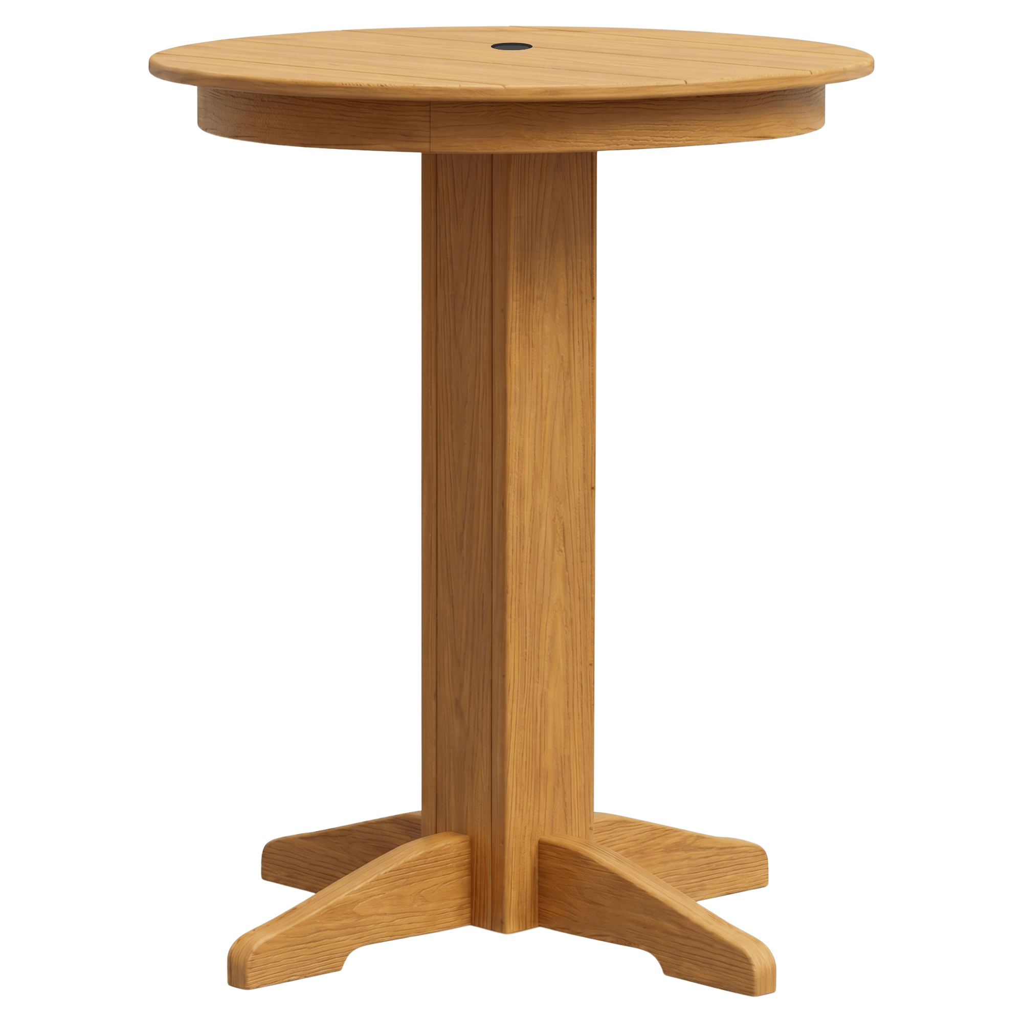 Keystone Amish Co. Poly Composite Round Outdoor Bar Height Dining Table