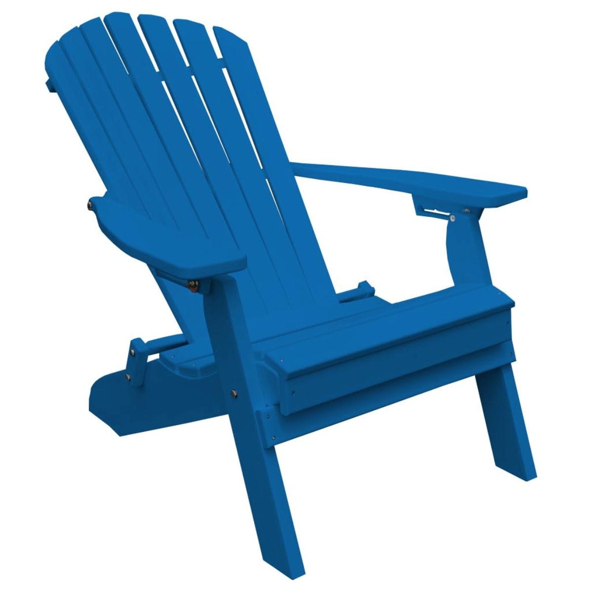 Keystone Amish Co. Poly Lumber Folding Adirondack Chair
