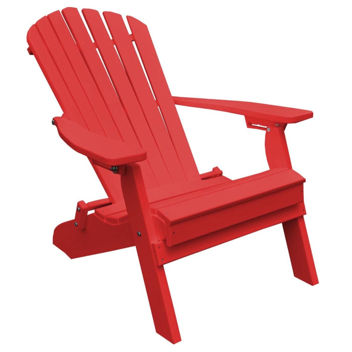 Keystone Amish Co. Poly Lumber Folding Adirondack Chair
