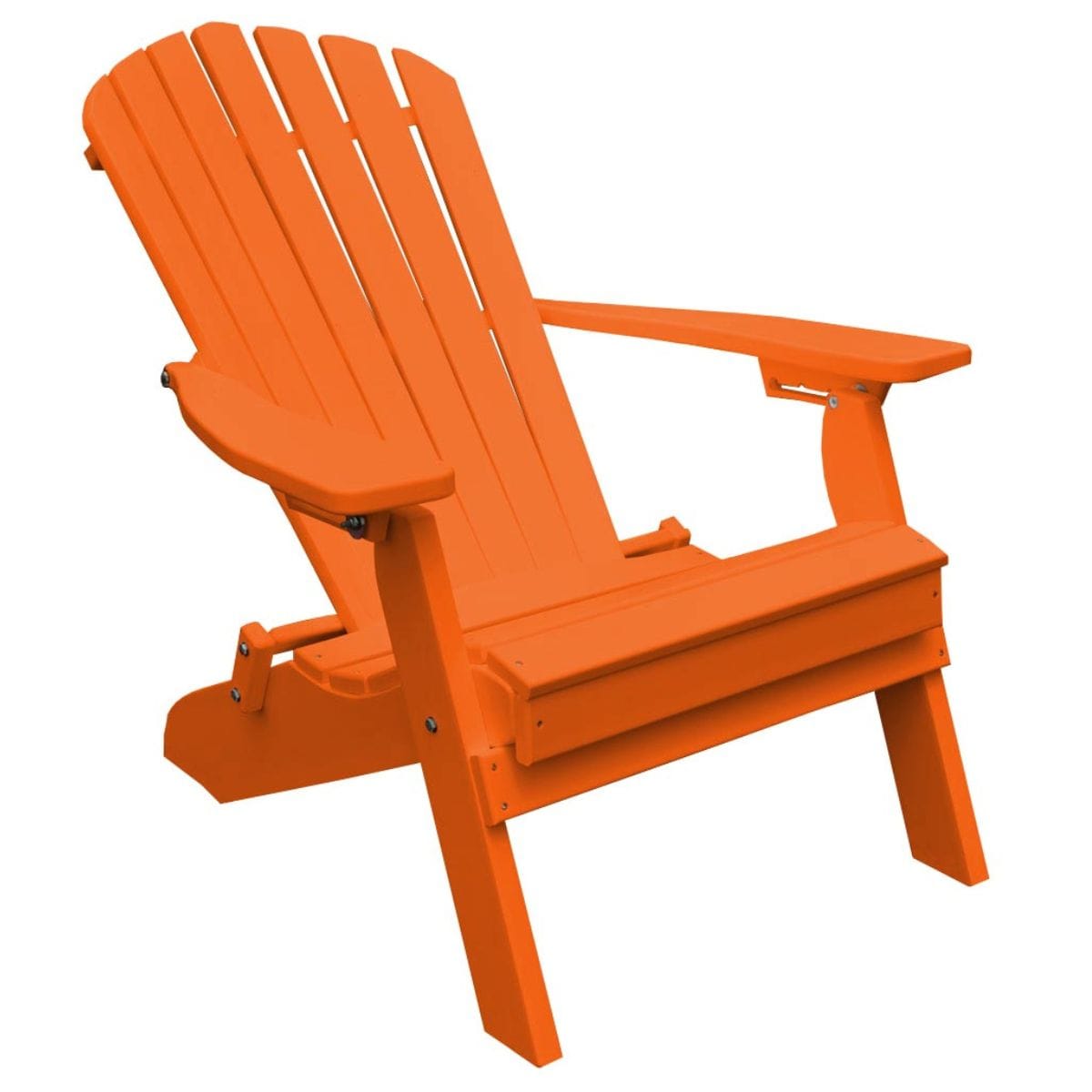 Keystone Amish Co. Poly Lumber Folding Adirondack Chair