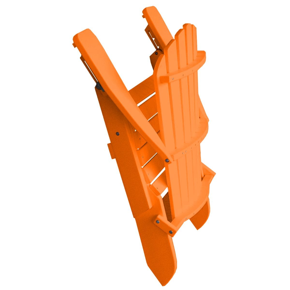 Keystone Amish Co. Poly Lumber Folding Adirondack Chair