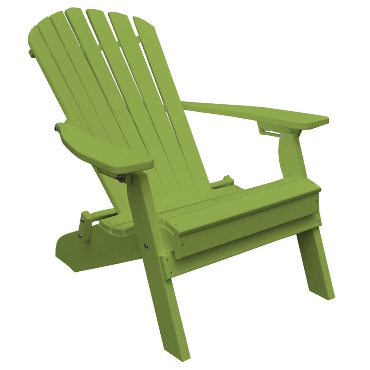 Keystone Amish Co. Poly Lumber Folding Adirondack Chair