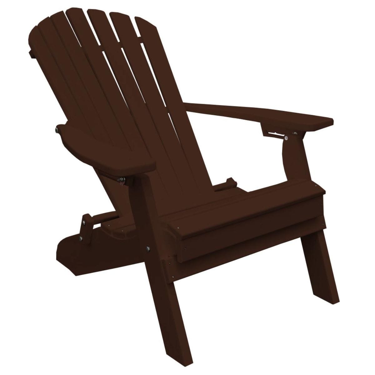Keystone Amish Co. Poly Lumber Folding Adirondack Chair