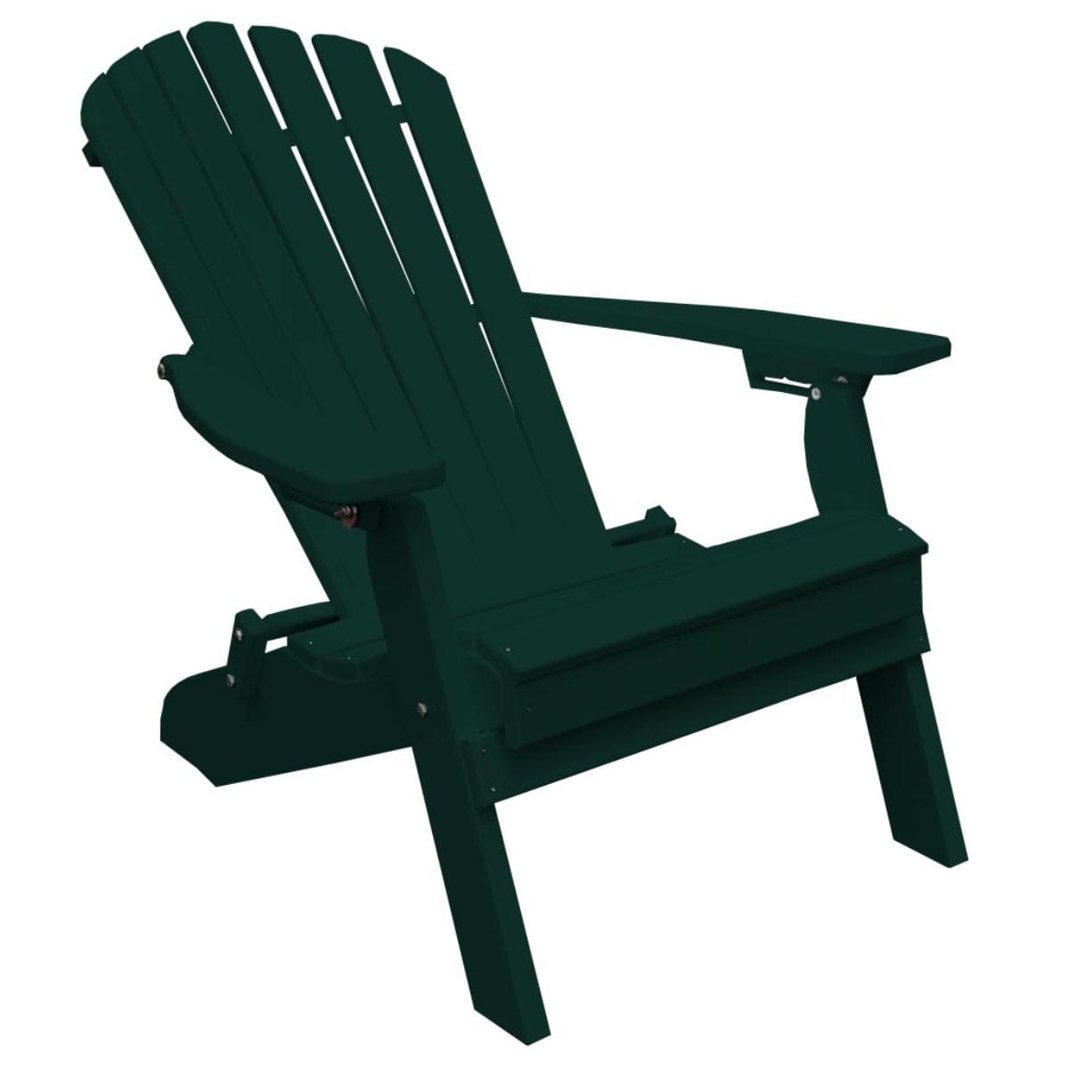 Keystone Amish Co. Poly Lumber Folding Adirondack Chair
