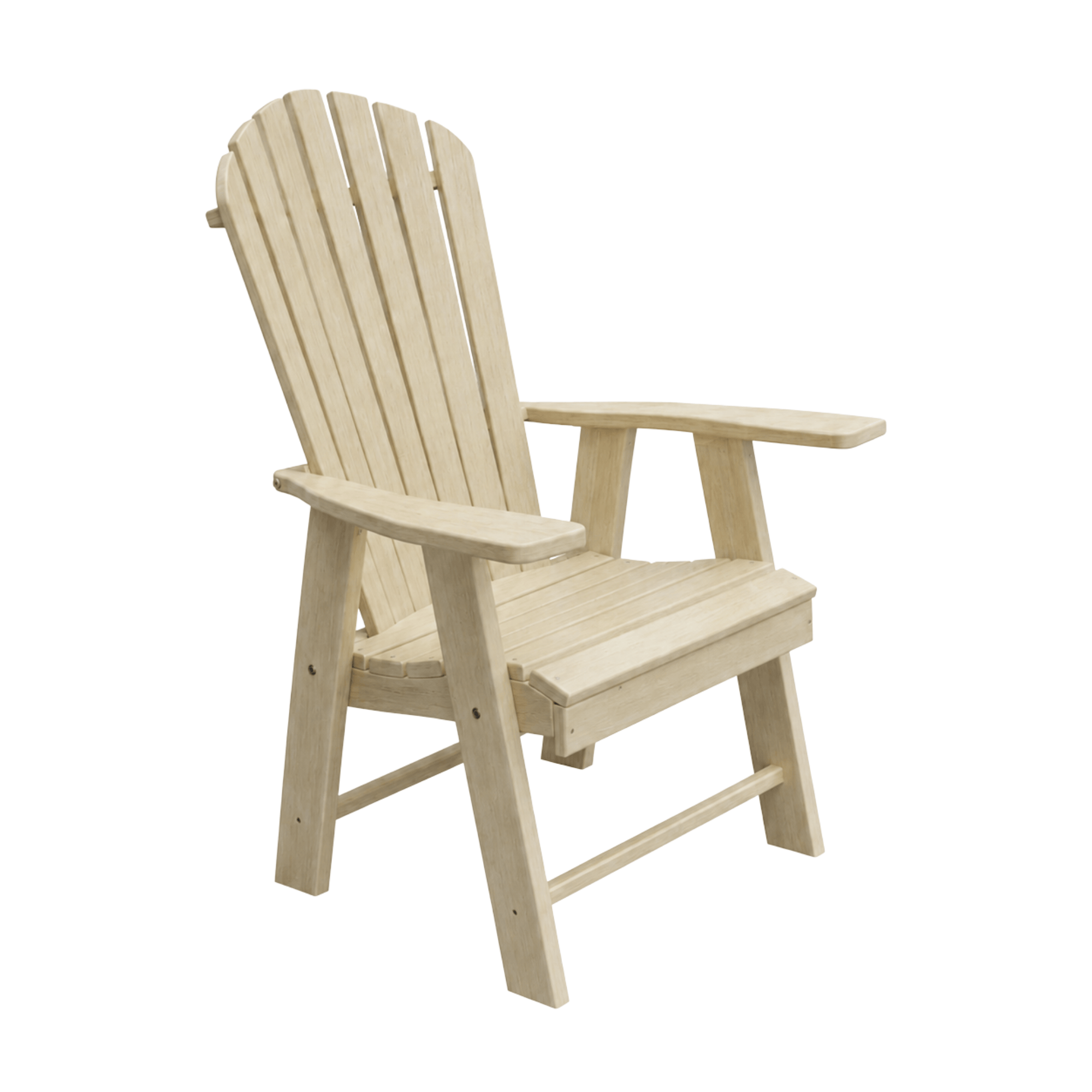 Keystone Amish Co. Poly Lumber Upright Adirondack Arm Chair
