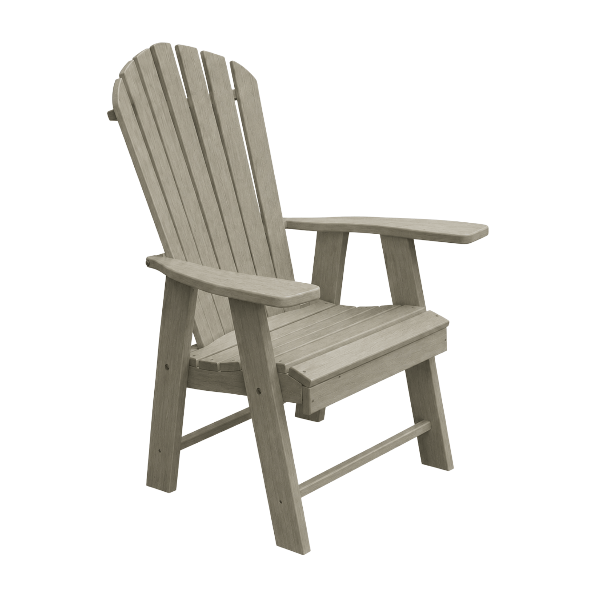 Keystone Amish Co. Poly Lumber Upright Adirondack Arm Chair