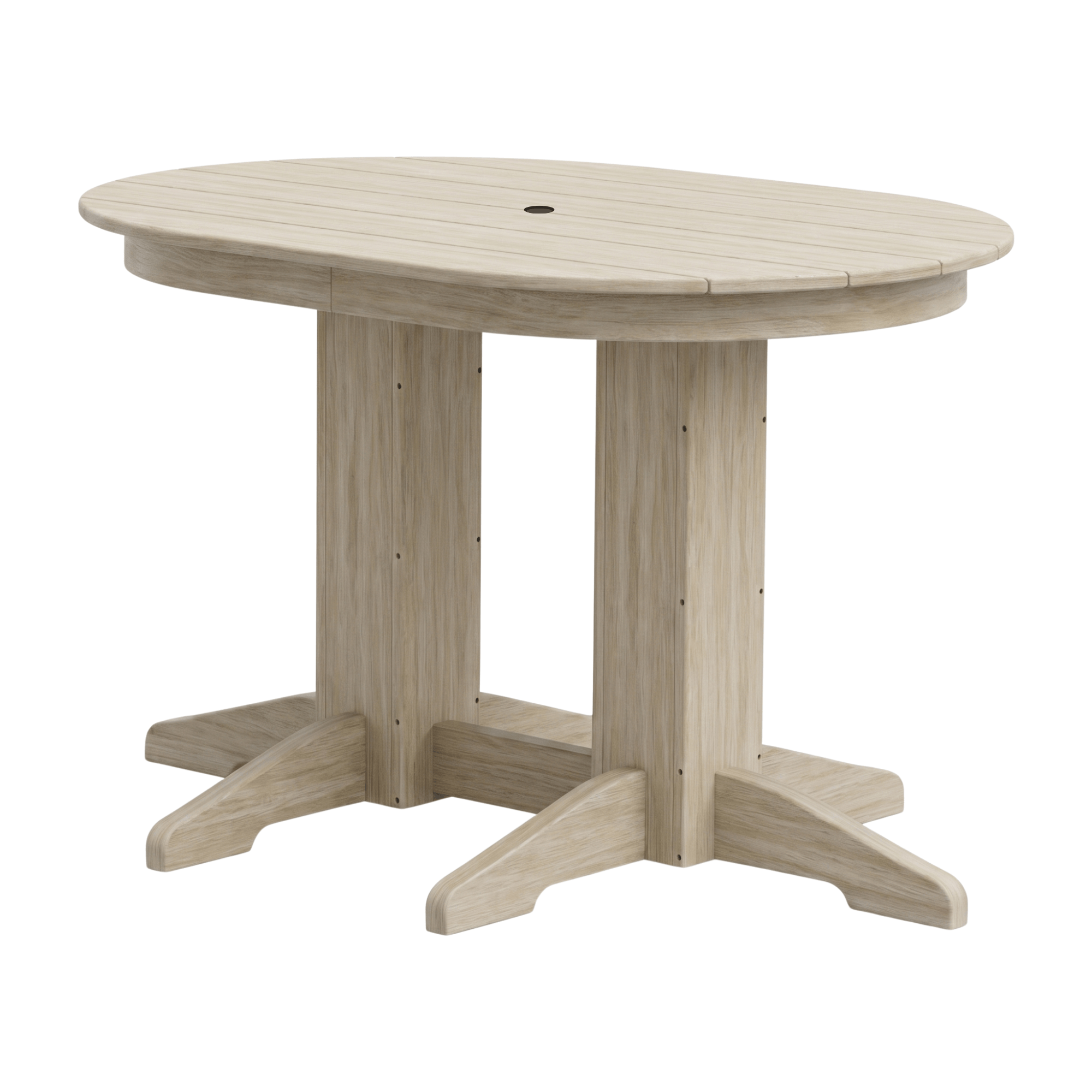 Keystone Amish Co. Poly Composite Oval Outdoor Dining Table