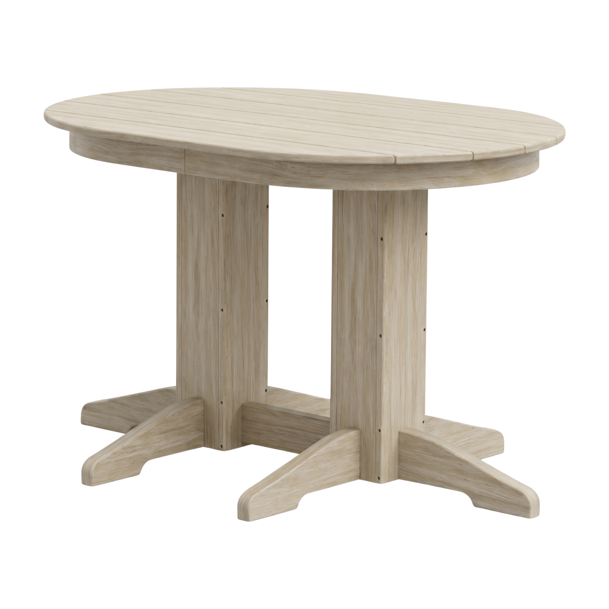 Keystone Amish Co. Poly Composite Oval Outdoor Dining Table