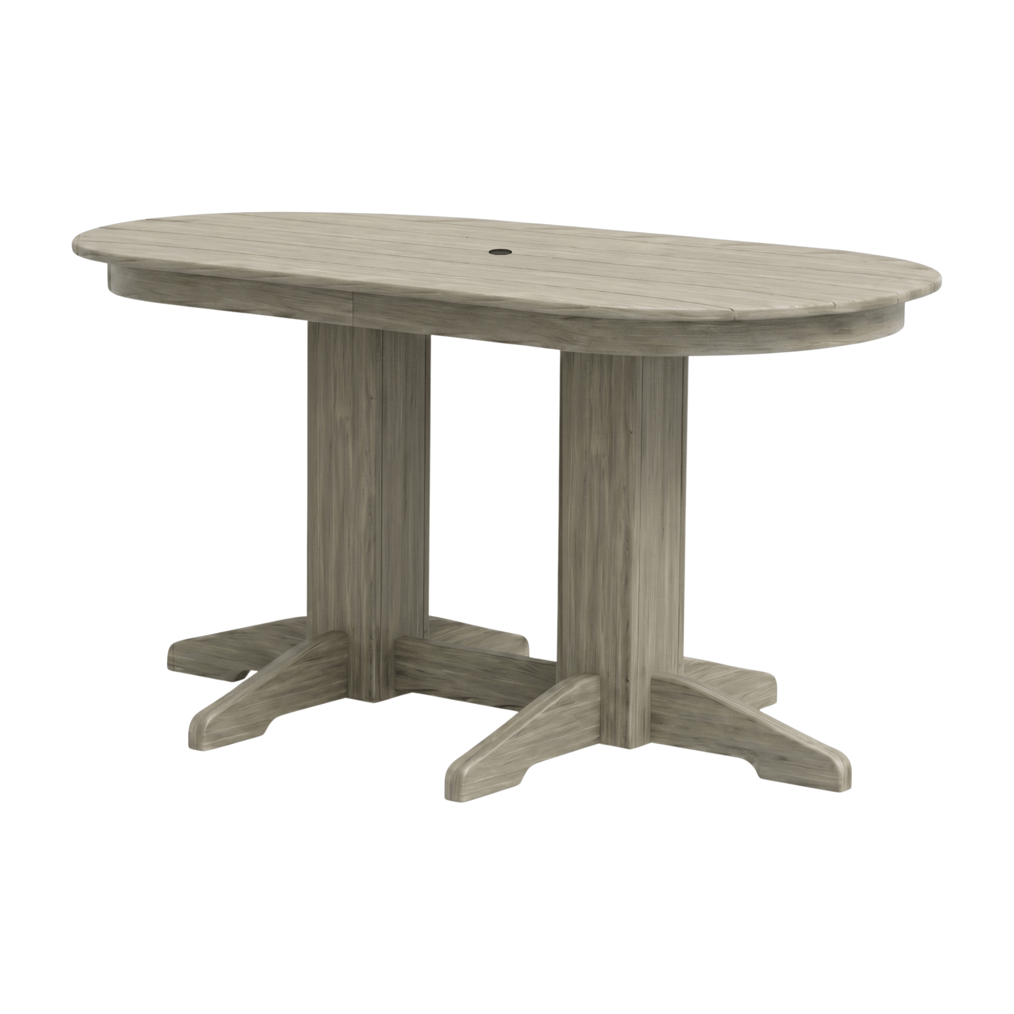 Keystone Amish Co. Poly Composite Oval Outdoor Dining Table