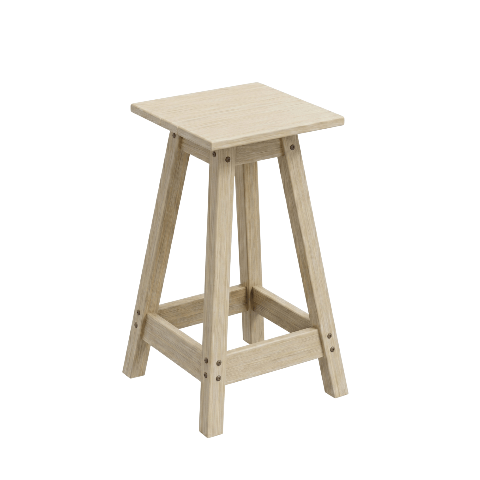 Keystone Amish Co. Square Poly Counter Stool
