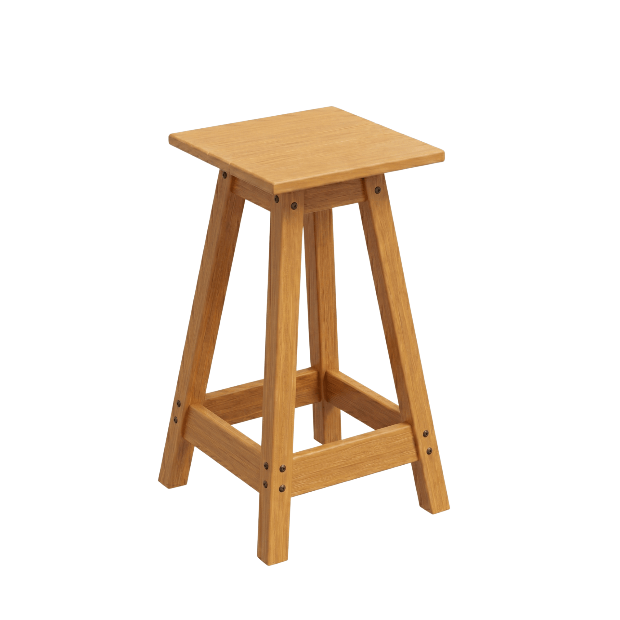 Keystone Amish Co. Square Poly Counter Stool