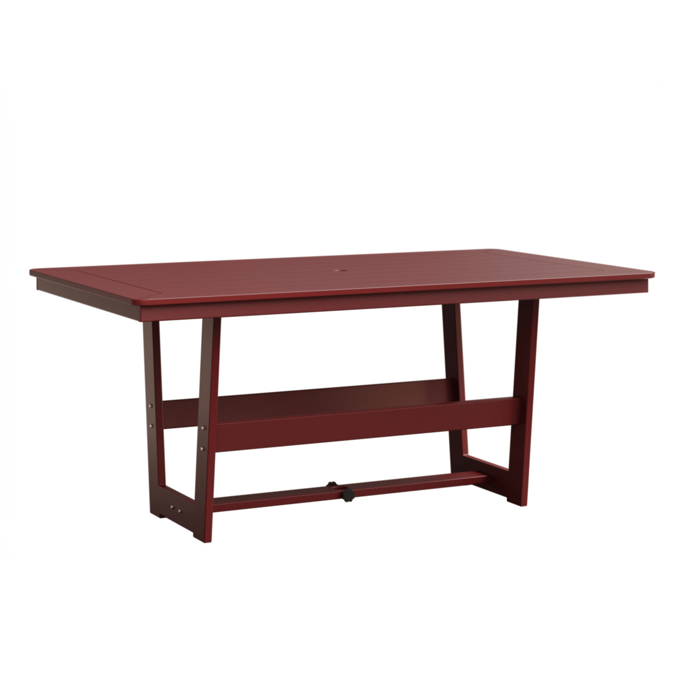 Berlin Gardens Hudson 70" Outdoor Poly Lumber Rectangular Dining Table