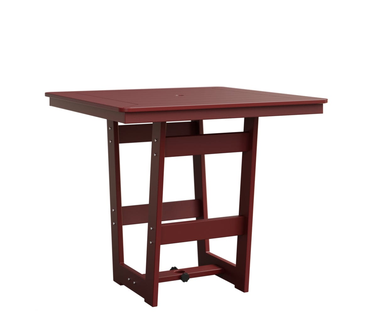 Berlin Gardens Hudson 40" Outdoor Poly Lumber Square Counter Height Table
