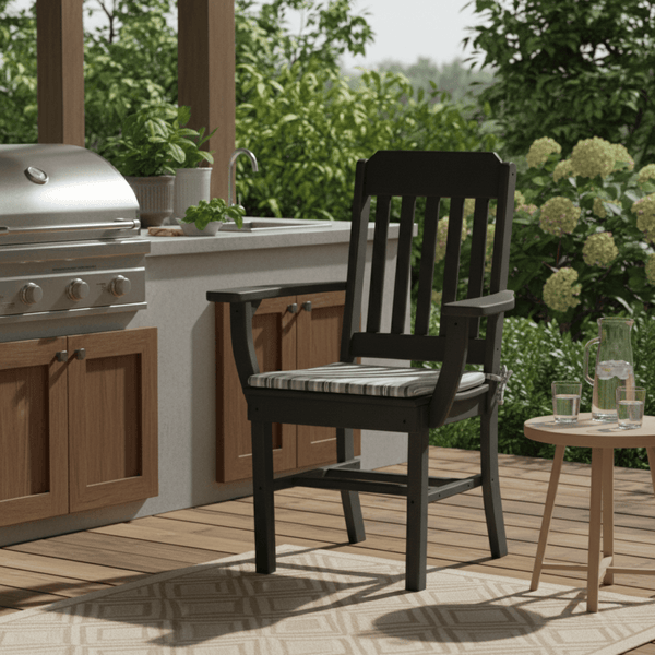 Keystone Amish Co. Traditional Poly Dining Arm Chair