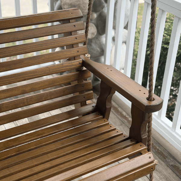 Amish Casual Heavy Duty Roll Back Porch Swing