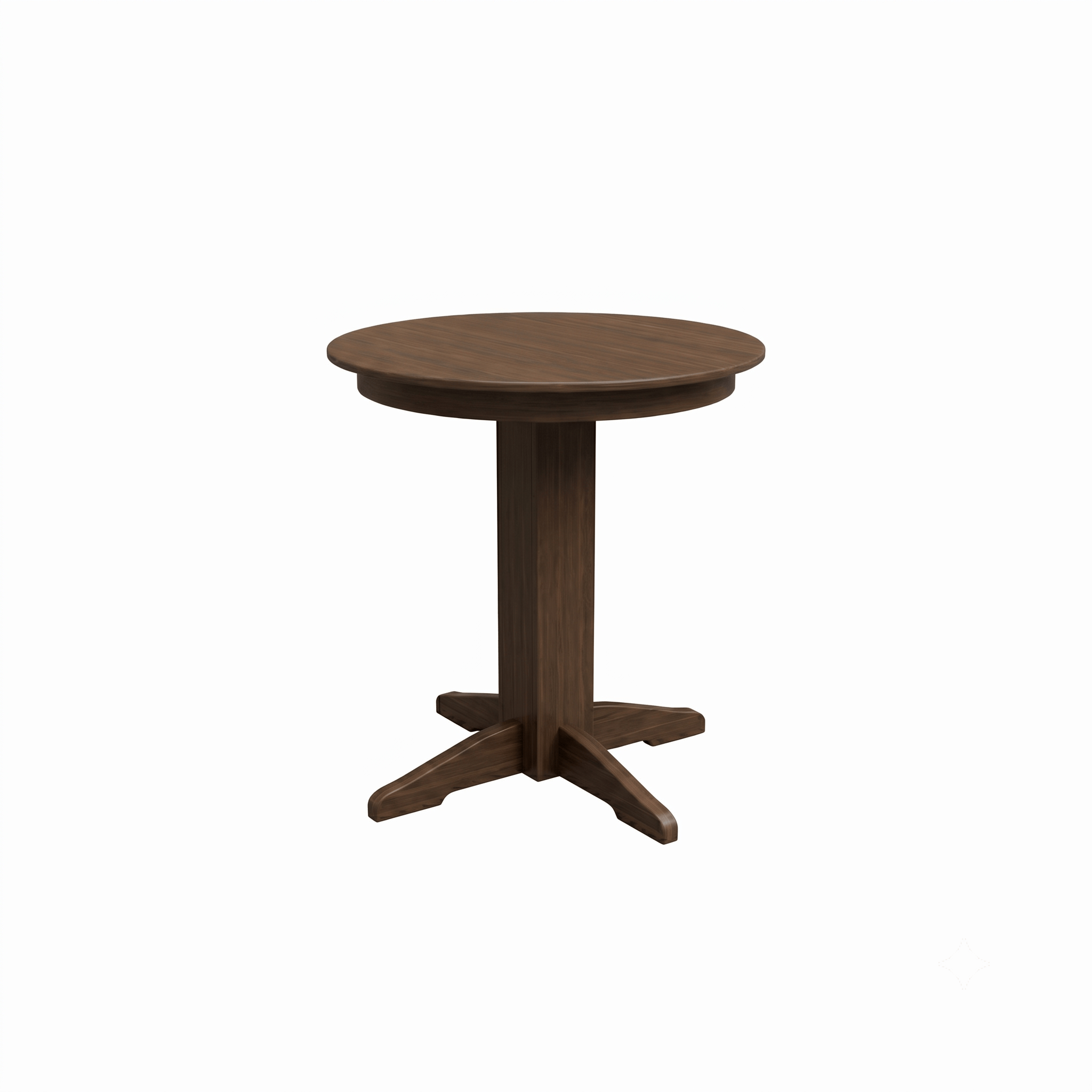 Keystone Amish Co. Round Poly Lumber Counter Height Dining Table