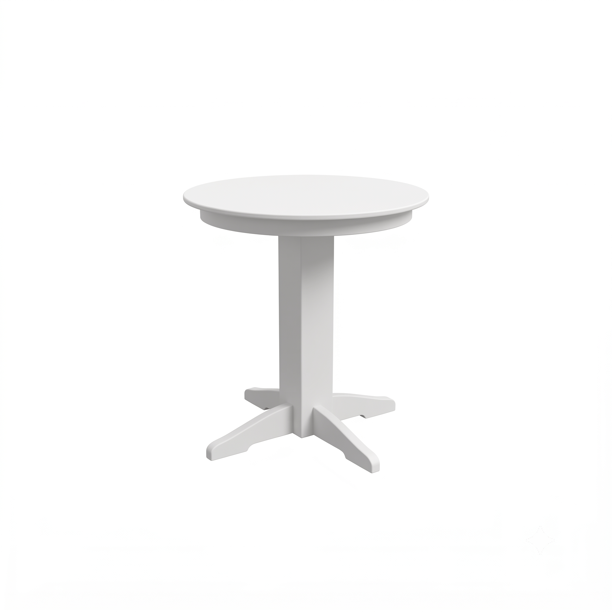 Keystone Amish Co. Round Poly Lumber Counter Height Dining Table