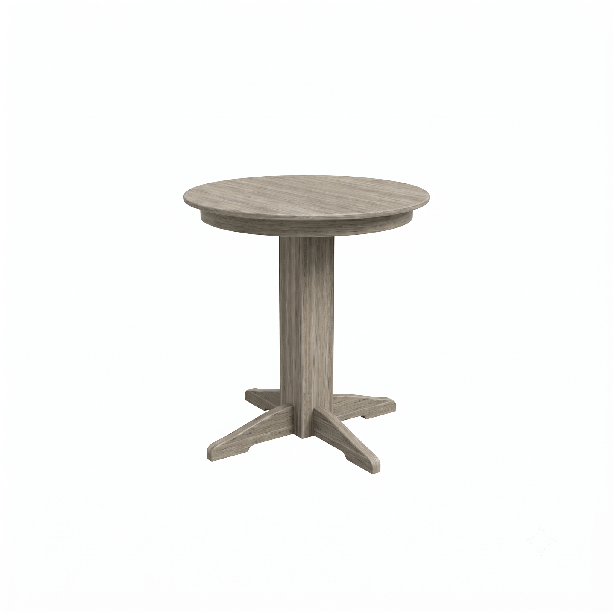 Keystone Amish Co. Round Poly Lumber Counter Height Dining Table