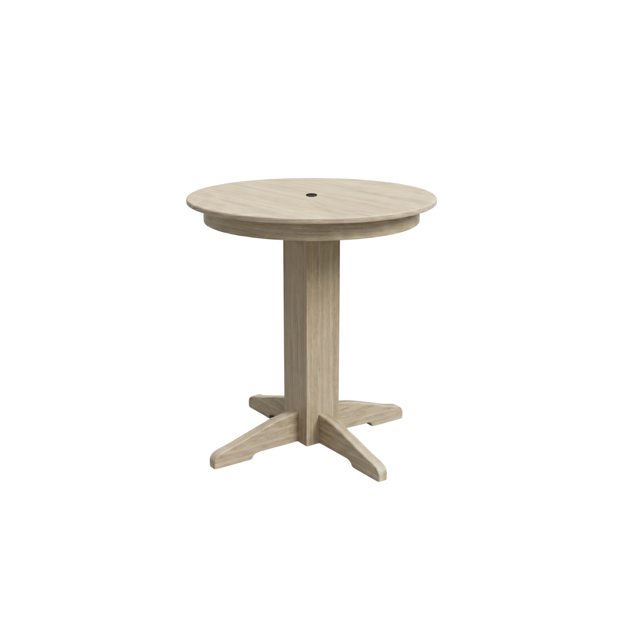 Keystone Amish Co. Round Poly Lumber Counter Height Dining Table