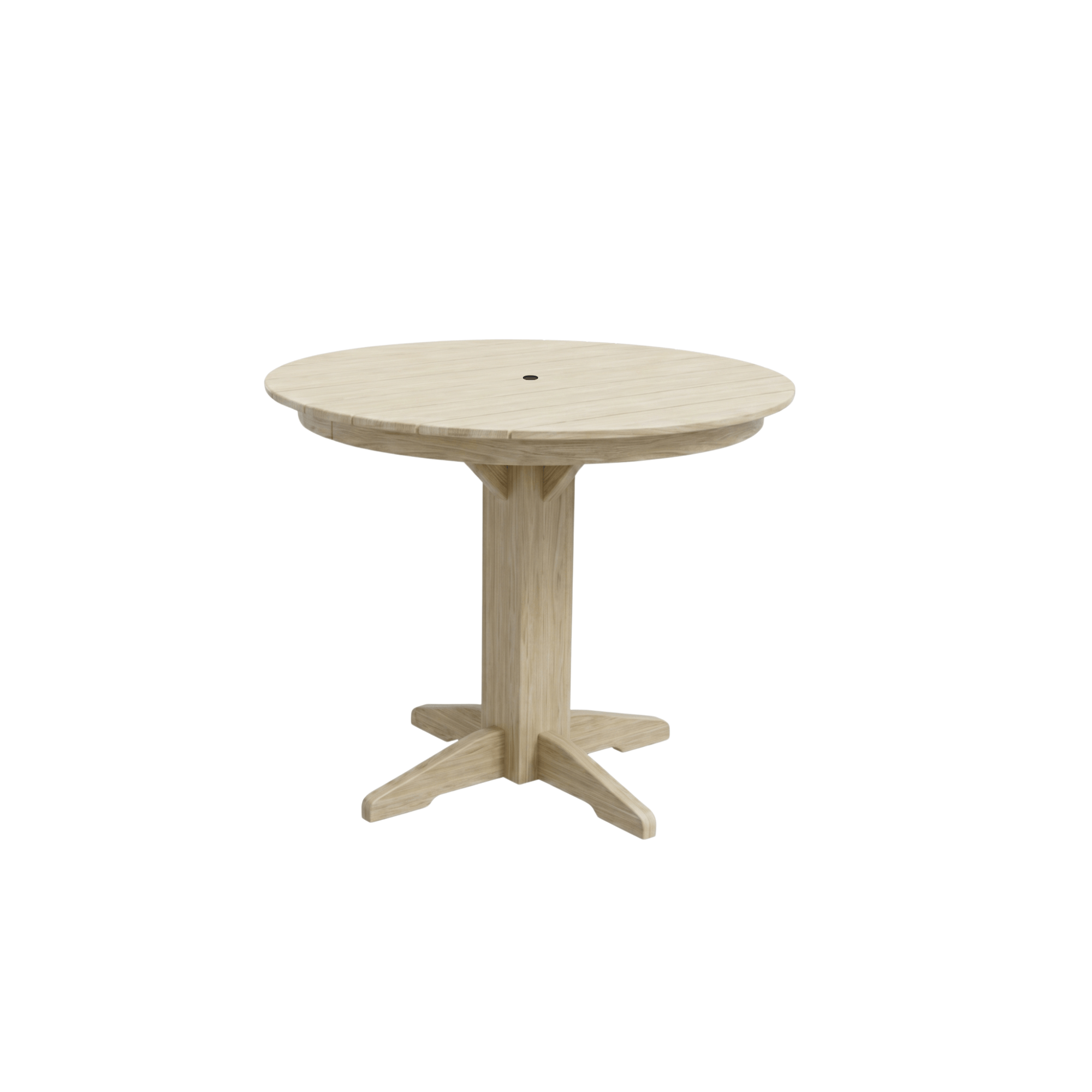 Keystone Amish Co. Round Poly Lumber Counter Height Dining Table