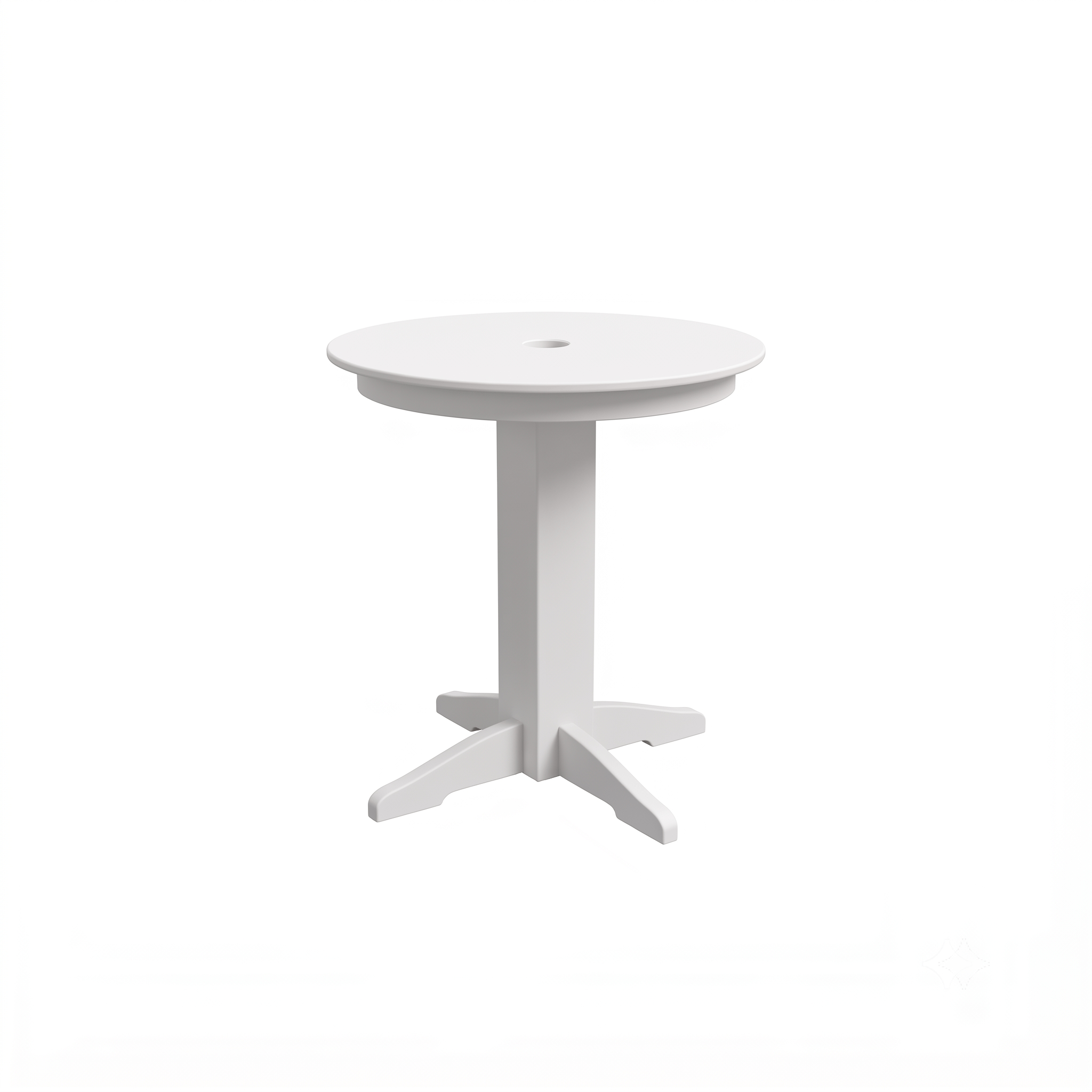 Keystone Amish Co. Round Poly Lumber Counter Height Dining Table