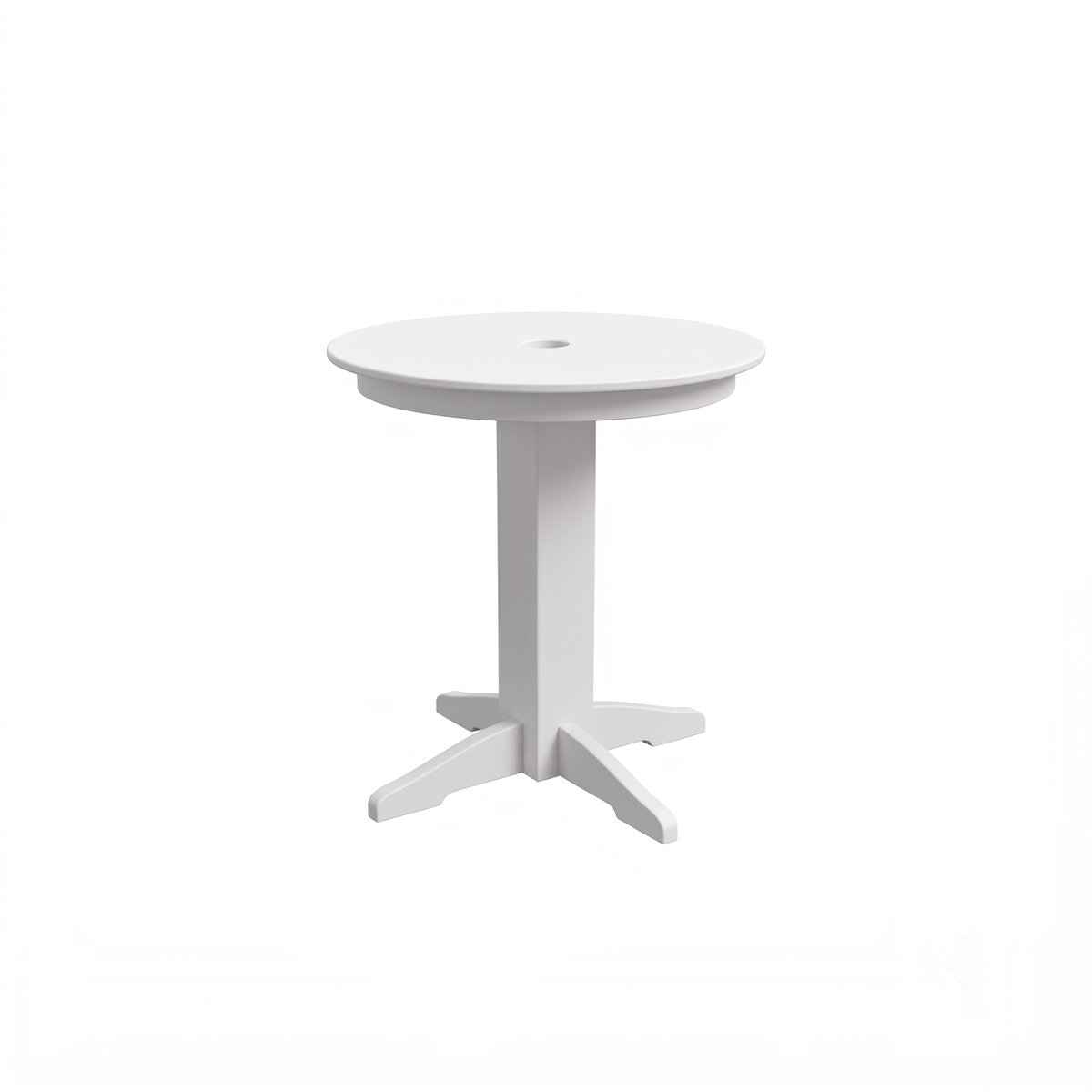 Keystone Amish Co. Round Poly Lumber Counter Height Dining Table