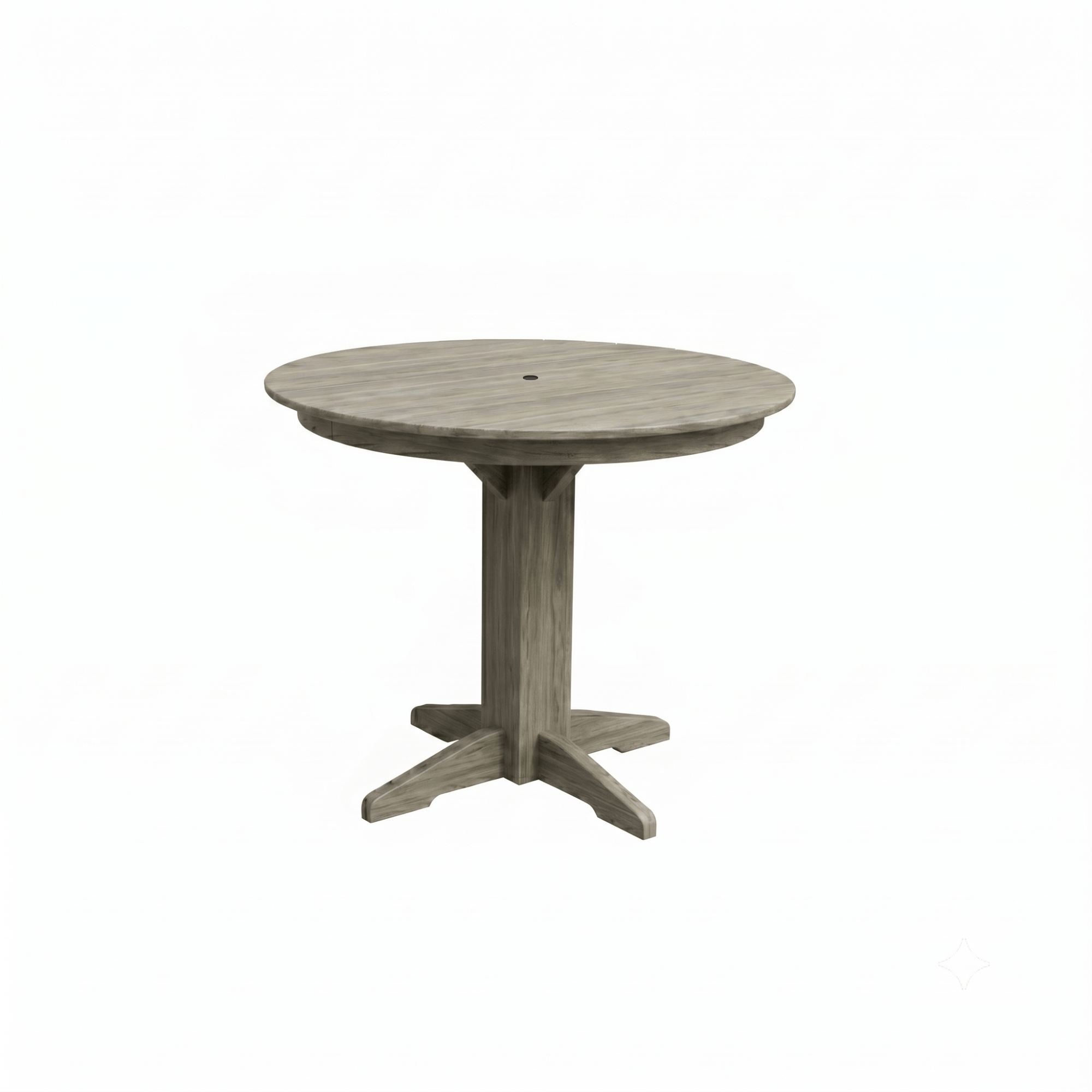 Keystone Amish Co. Round Poly Lumber Counter Height Dining Table