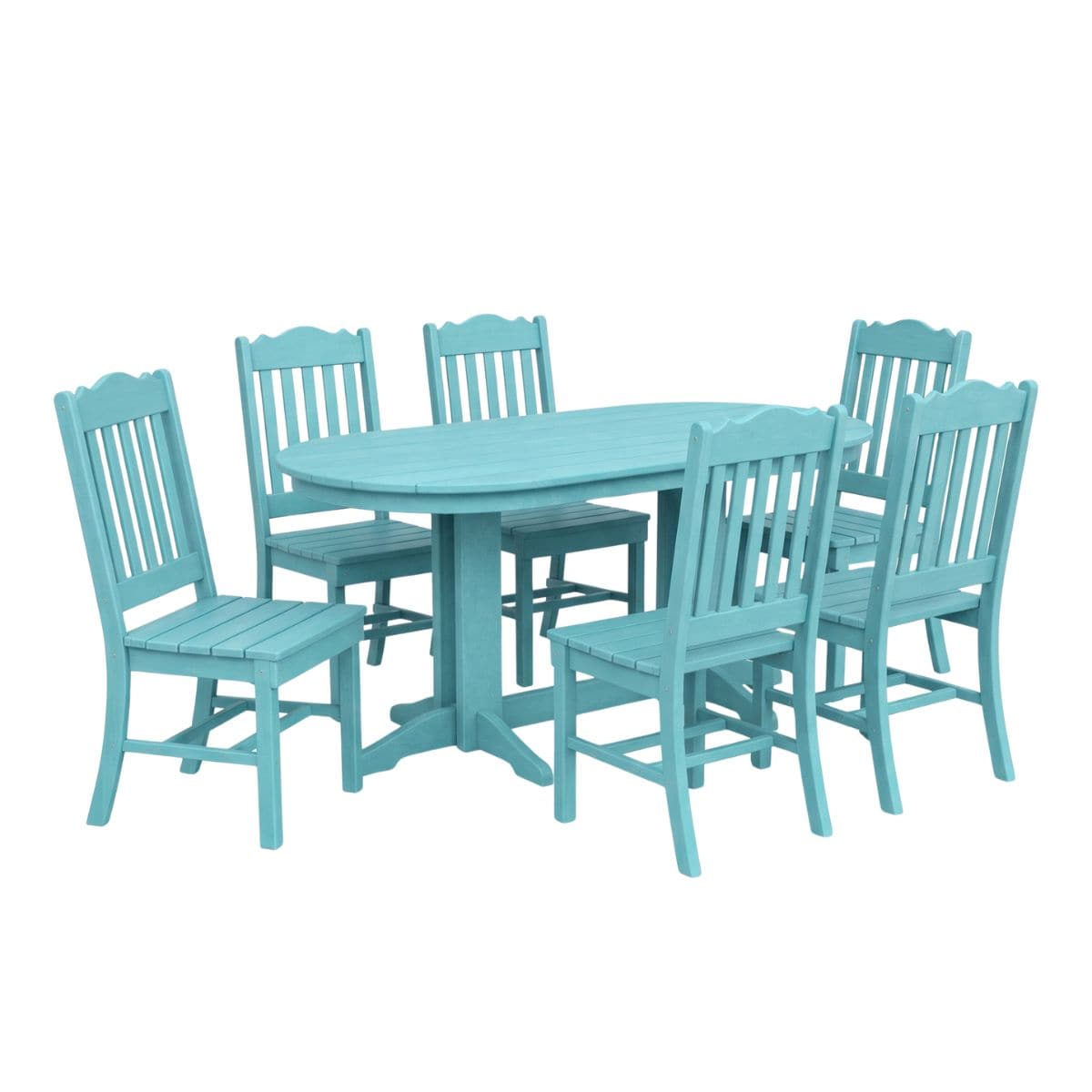 Keystone Amish Co. Poly Lumber York 6-Person Outdoor Dining Set