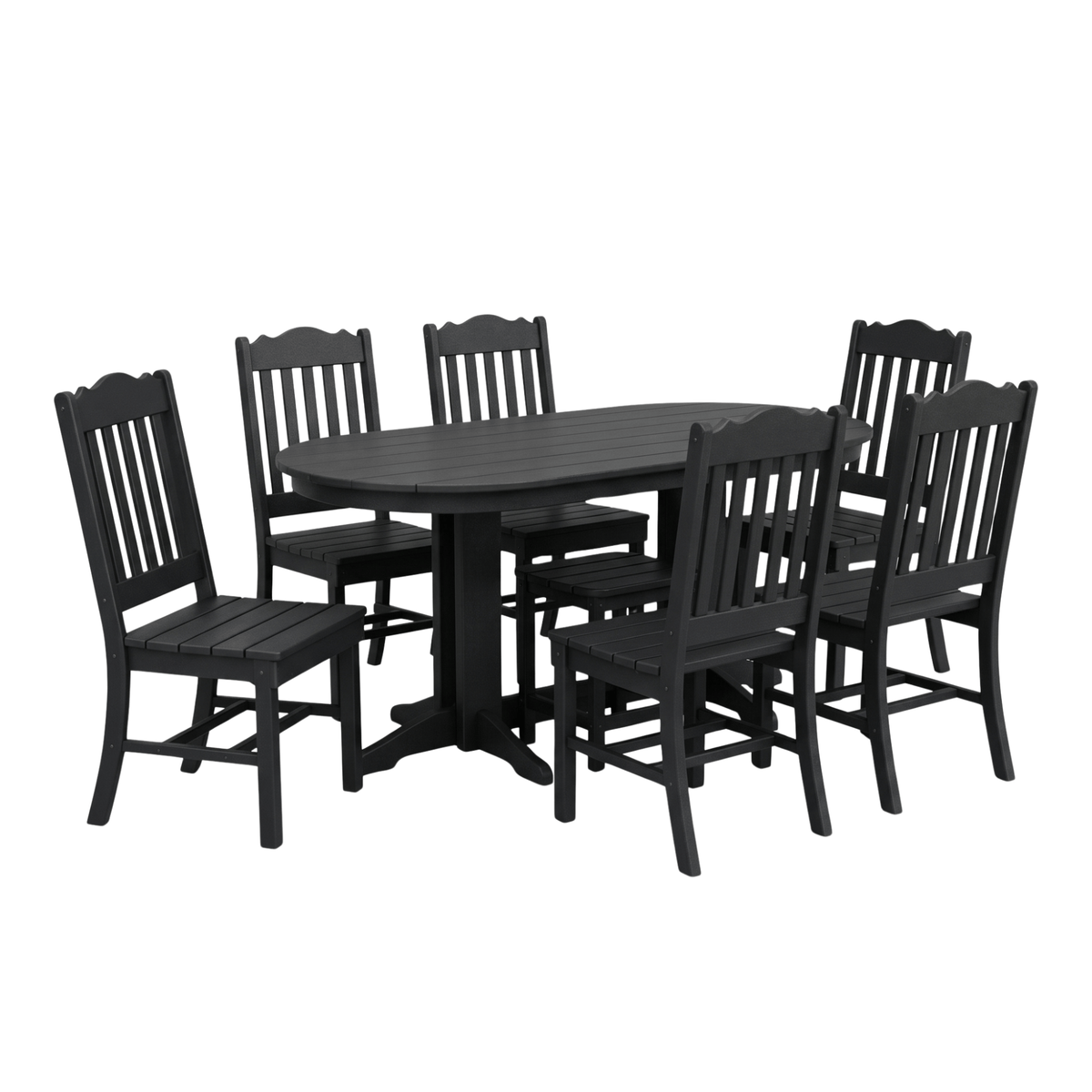 Keystone Amish Co. Poly Lumber York 6-Person Outdoor Dining Set