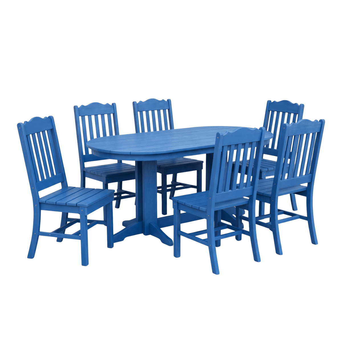 Keystone Amish Co. York 7-Piece Oval Outdoor Dining Set