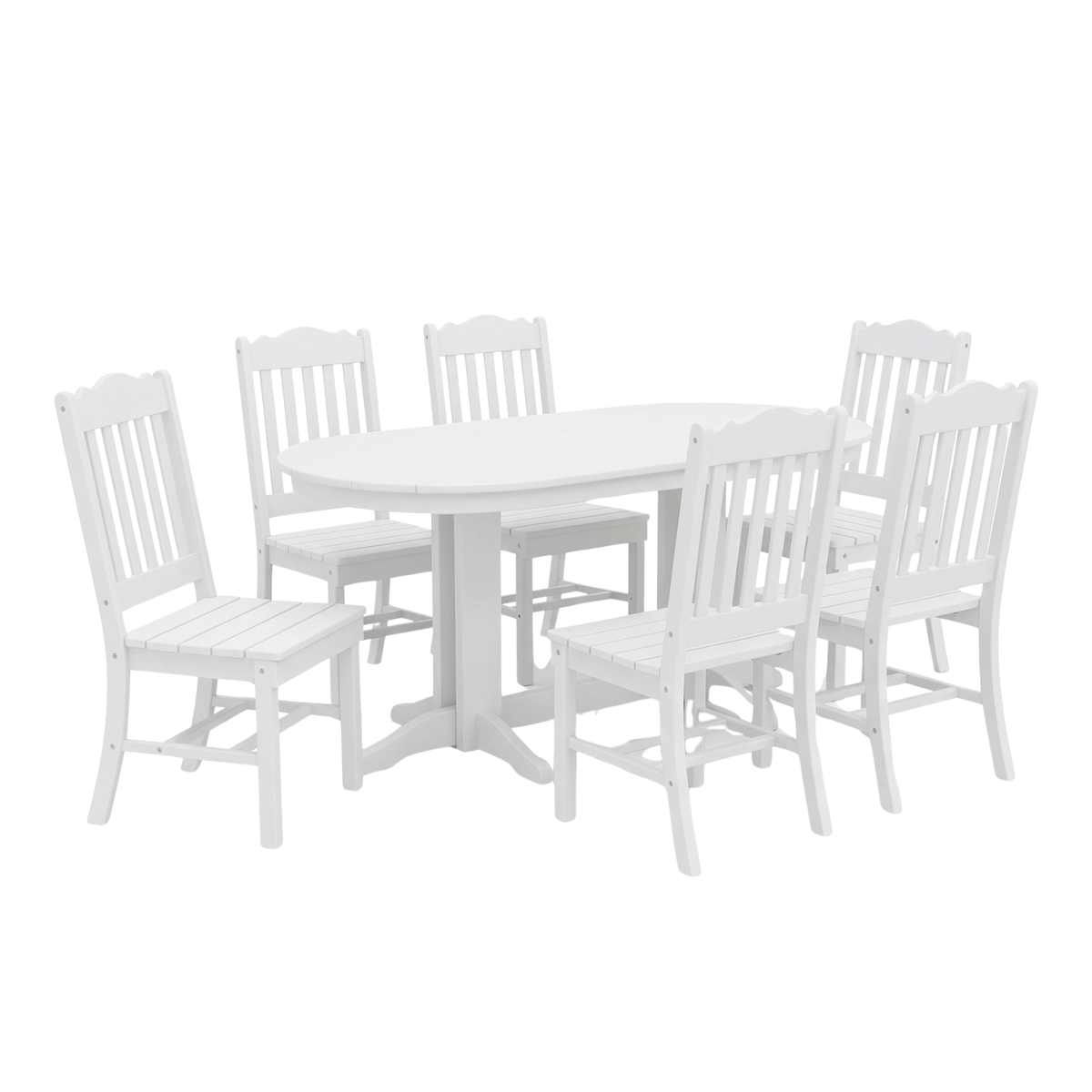 Keystone Amish Co. York 7-Piece Oval Outdoor Dining Set