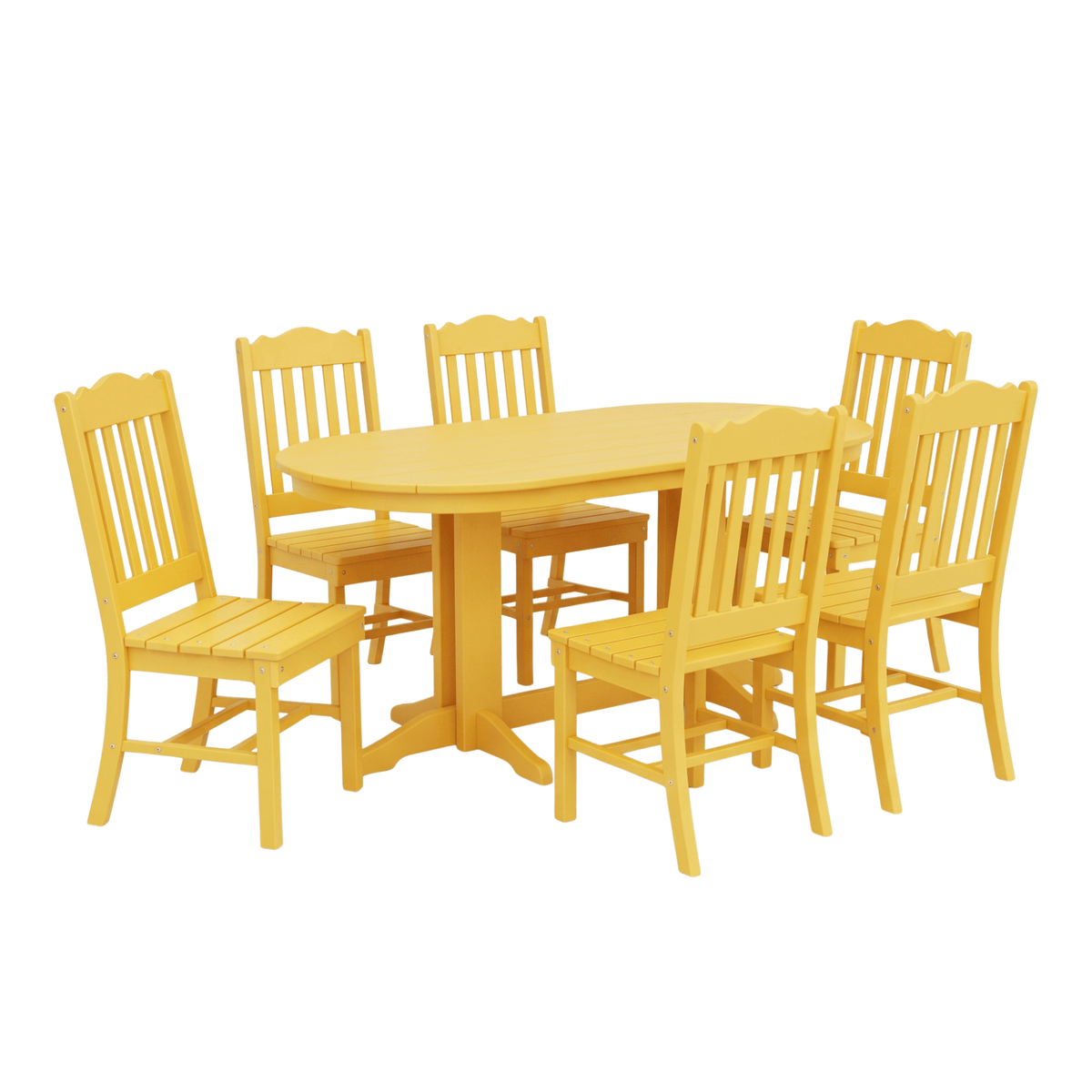 Keystone Amish Co. York 7-Piece Oval Outdoor Dining Set