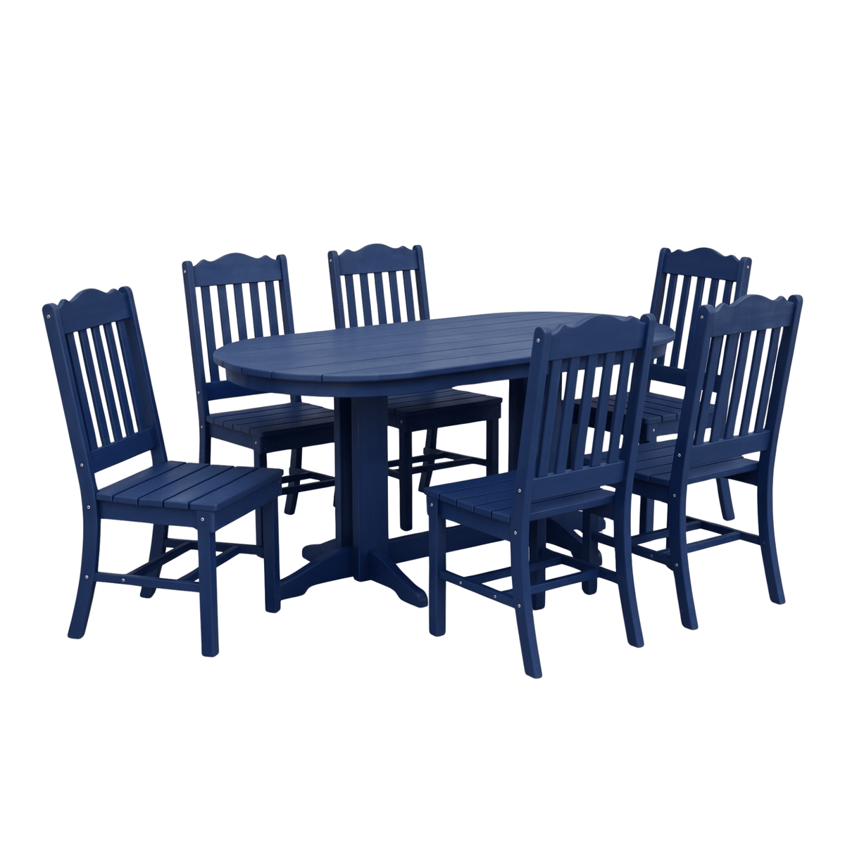 Keystone Amish Co. York 7-Piece Oval Outdoor Dining Set