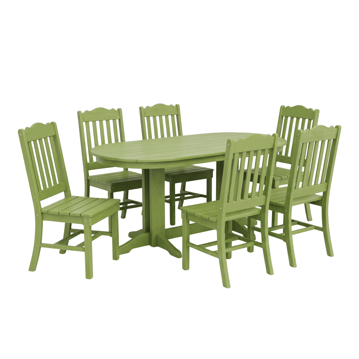 Keystone Amish Co. York 7-Piece Oval Outdoor Dining Set