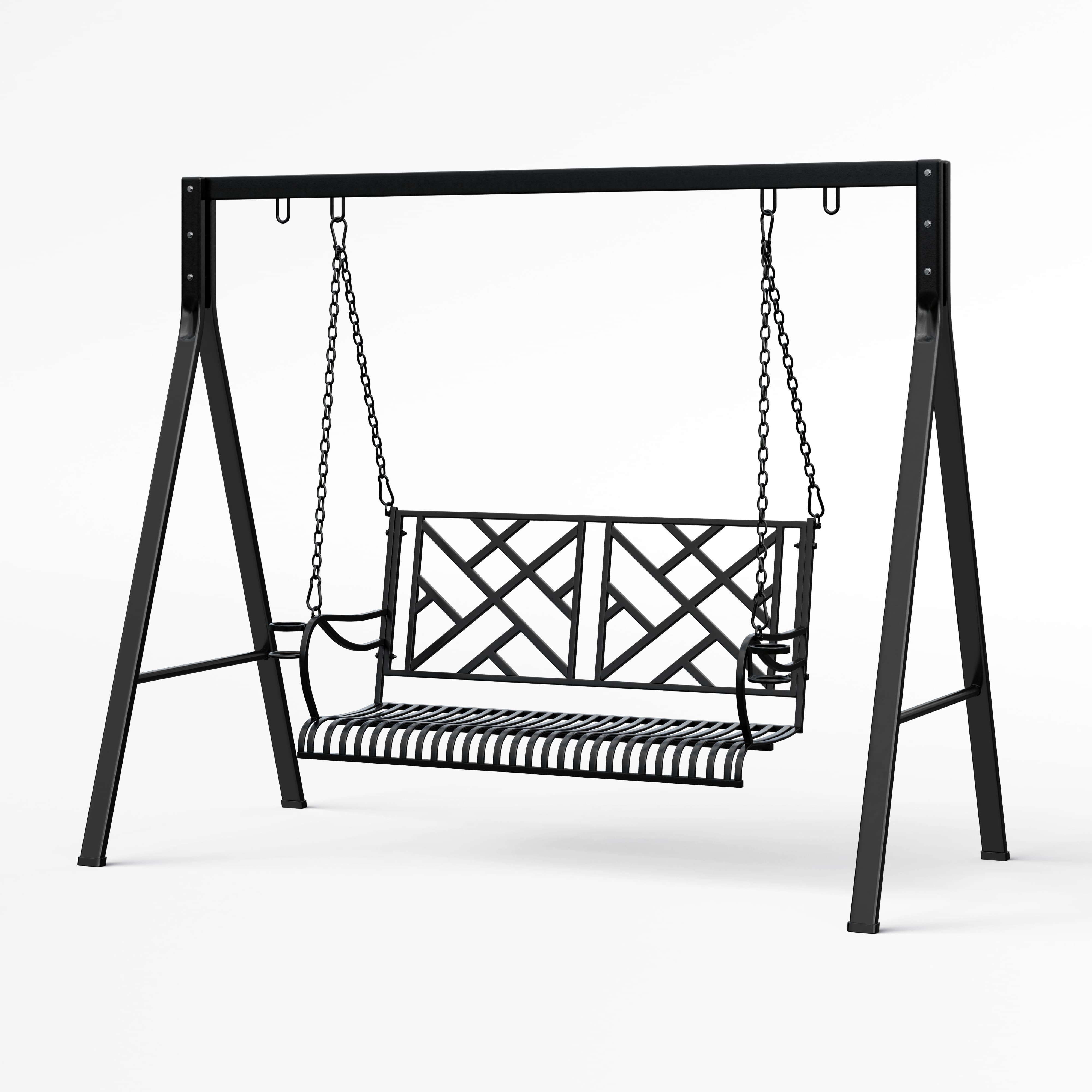 Live Casual Logan Metal Swing with Stand