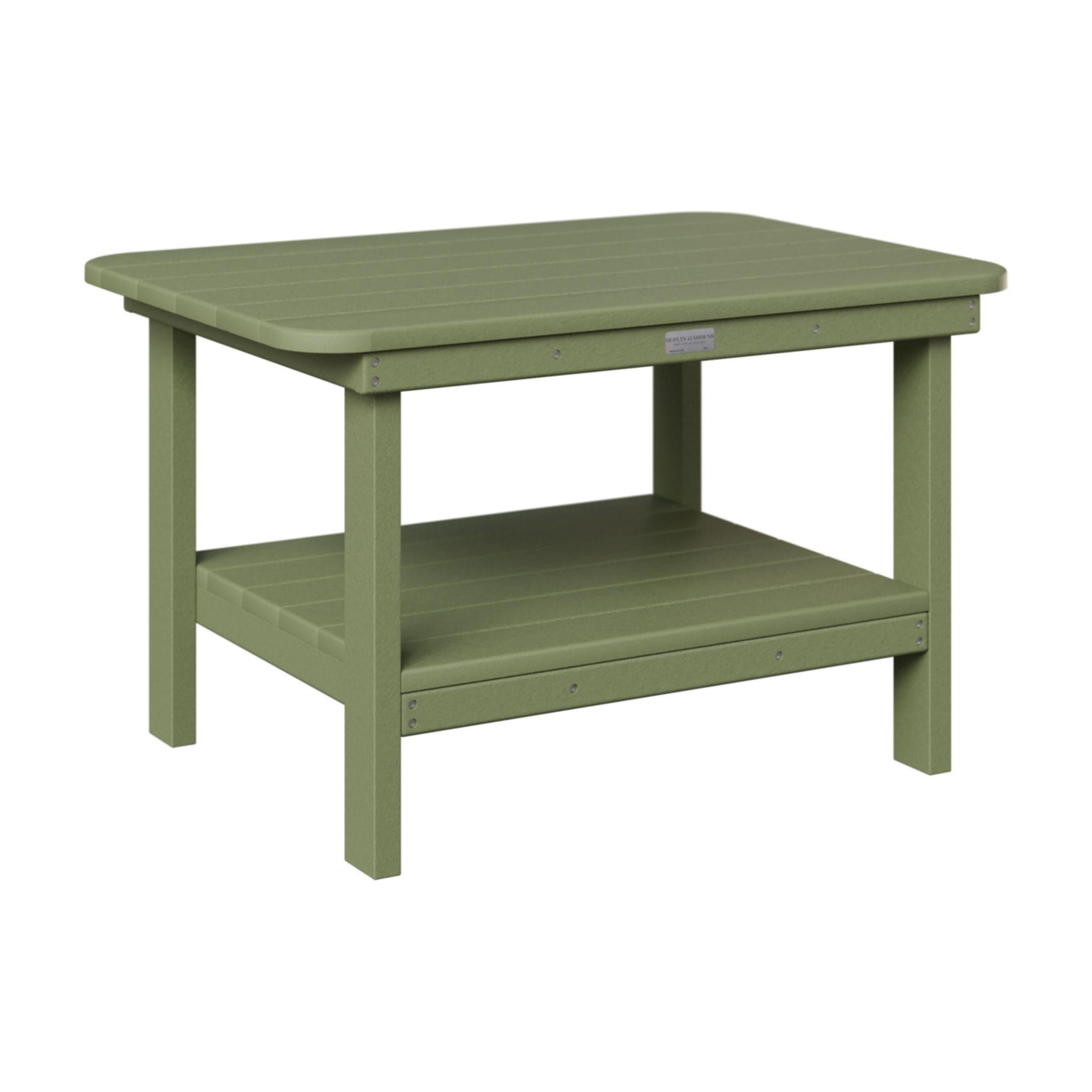 Berlin Gardens Poly Lumber Rectangle Coffee Table