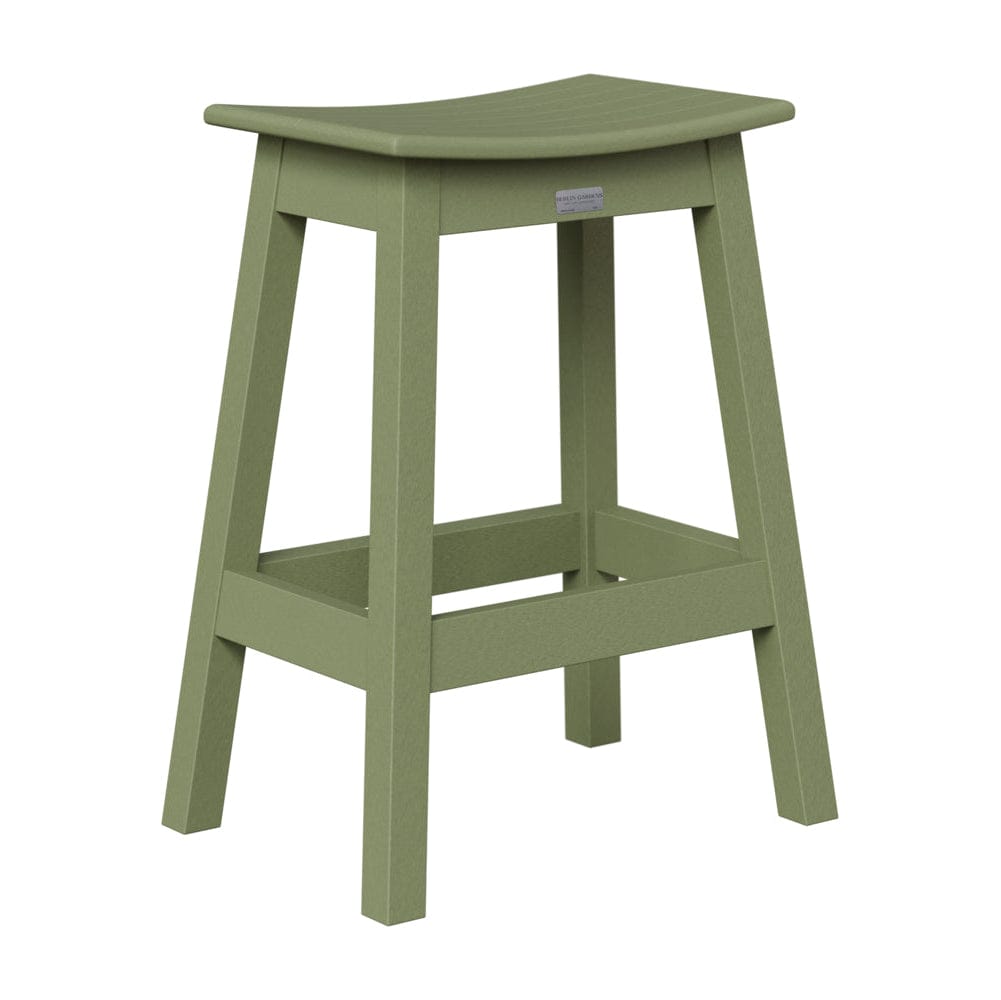Berlin Gardens Saddle Poly Lumber Counter Stool