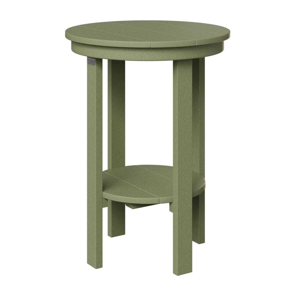 Berlin Gardens Poly Lumber Round End Counter Table