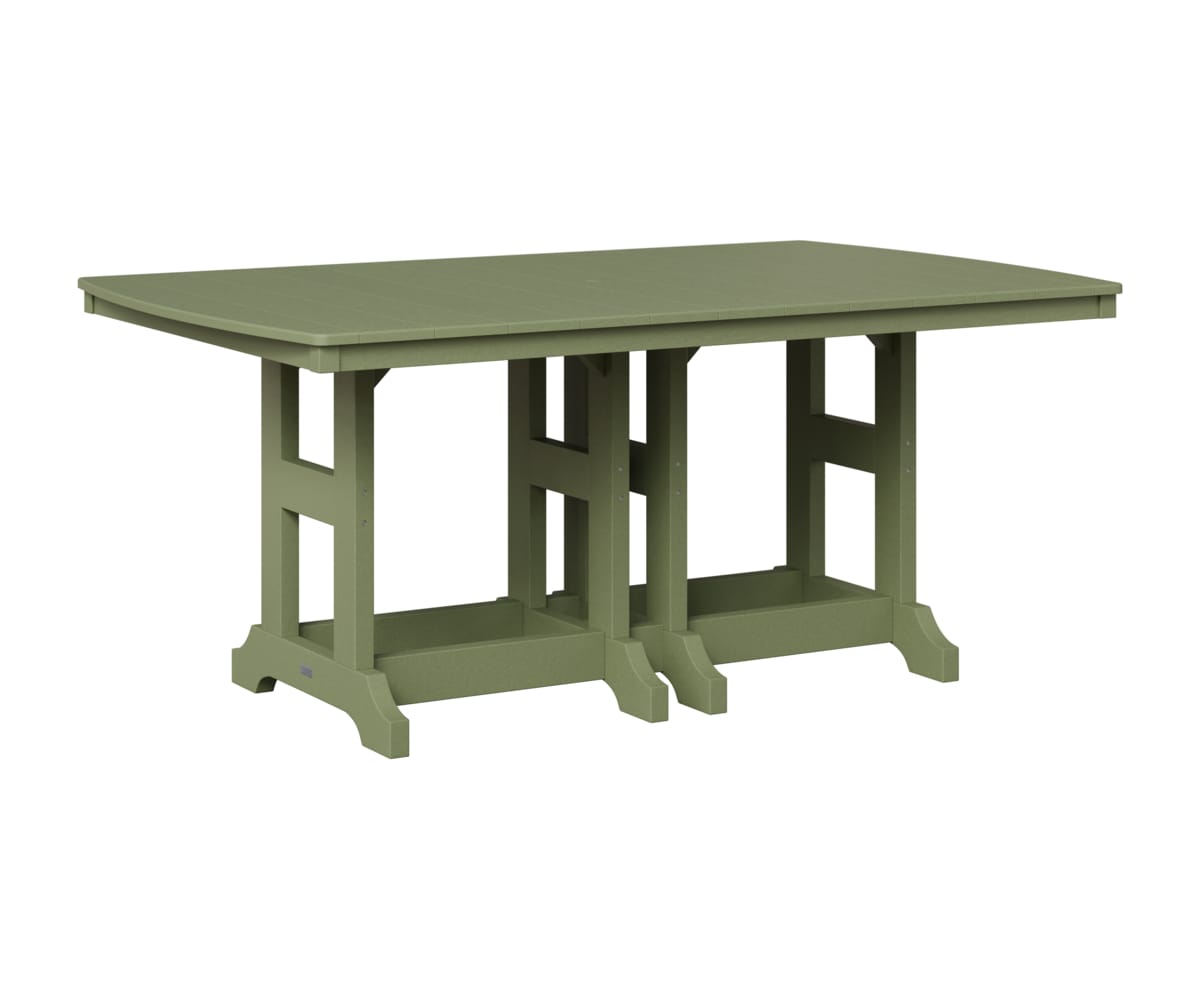 Berlin Gardens Classic Rectangular Poly Table & Bench Dining Set