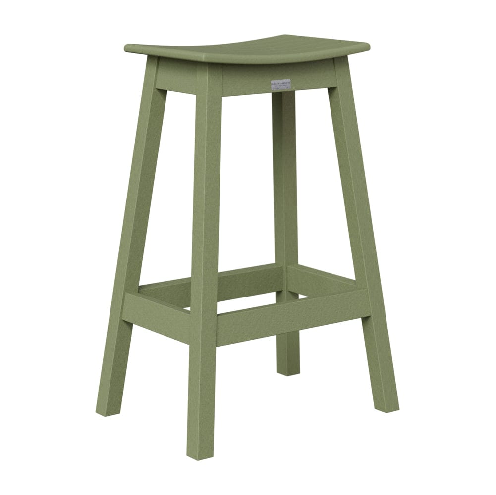 Berlin Gardens Saddle Poly Lumber Bar Stool