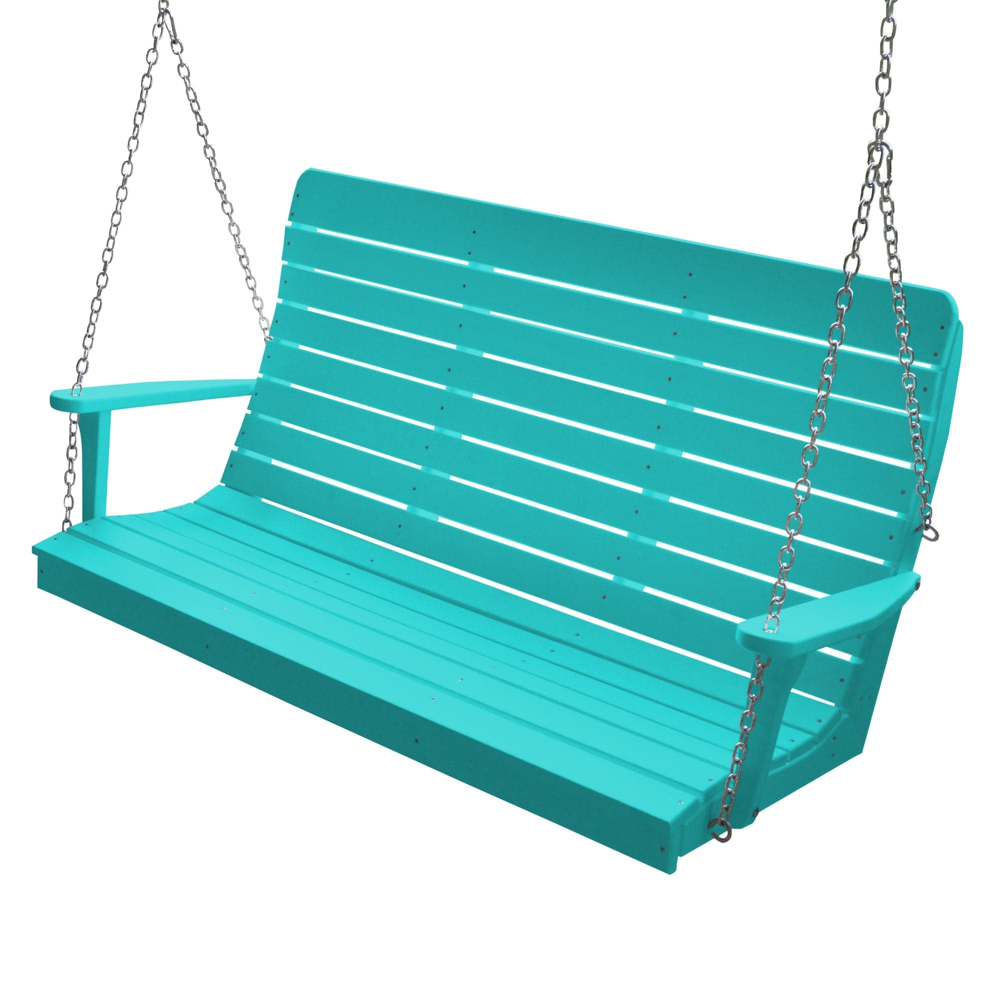 Keystone Amish Co. 5 Foot Salem Composite Poly Porch Swing, Aruba