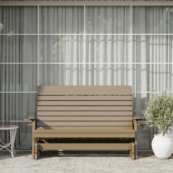 Keystone Amish Co. Salem Recycled Plastic Porch Glider