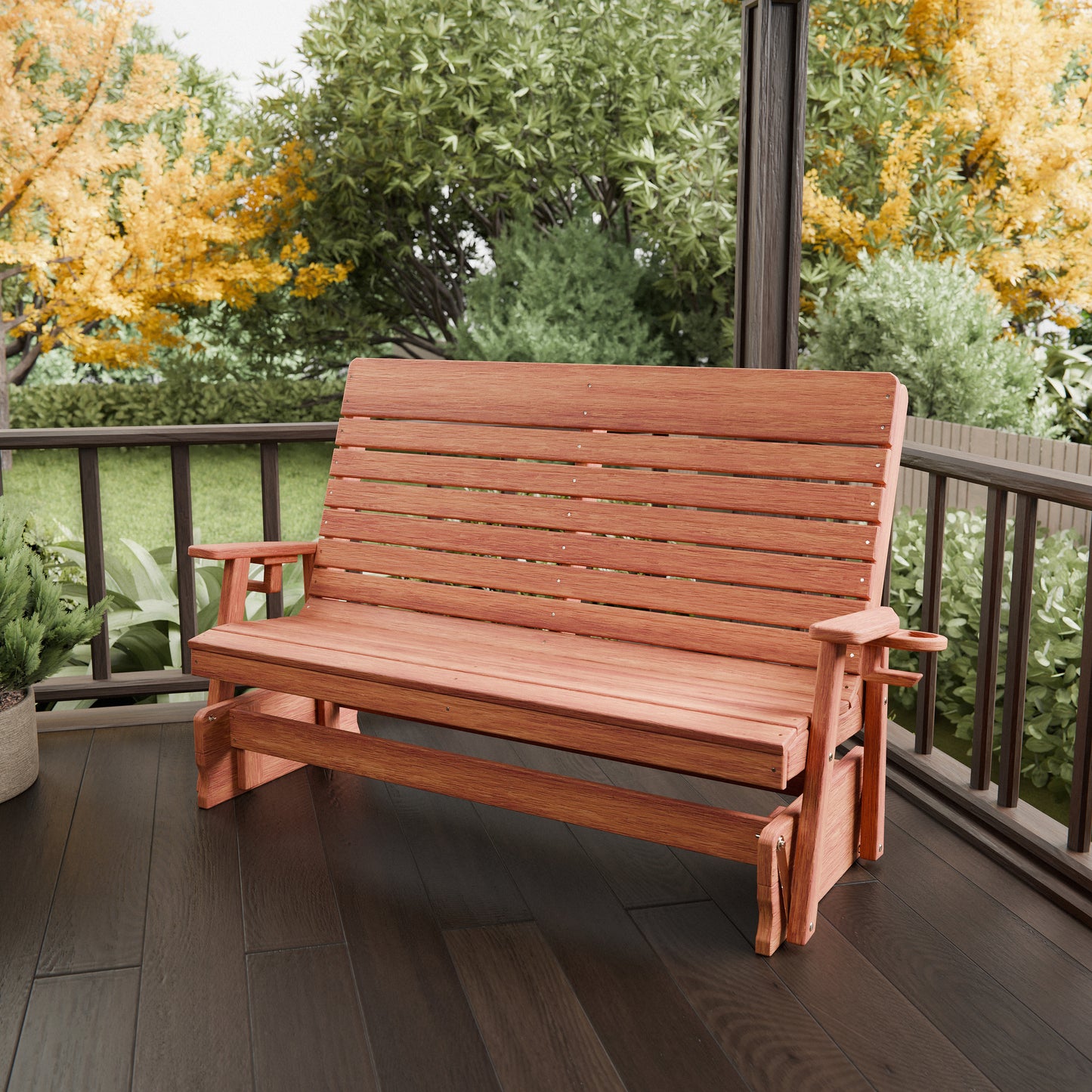 Keystone Amish Co. Salem Pressure Treated Porch Glider