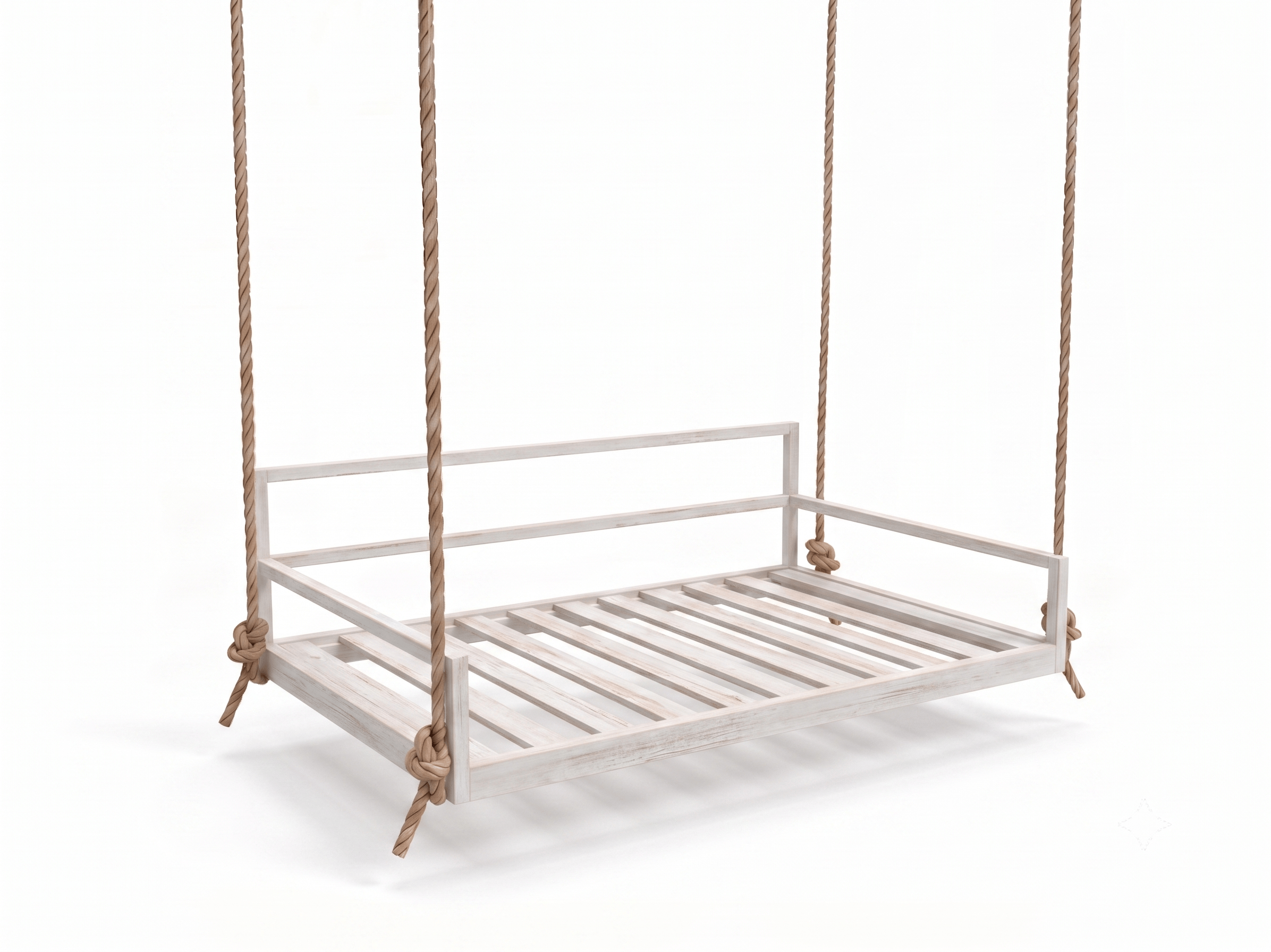 Atlantic Swing Co. The Palm Swing Bed in Mahogany, Crib